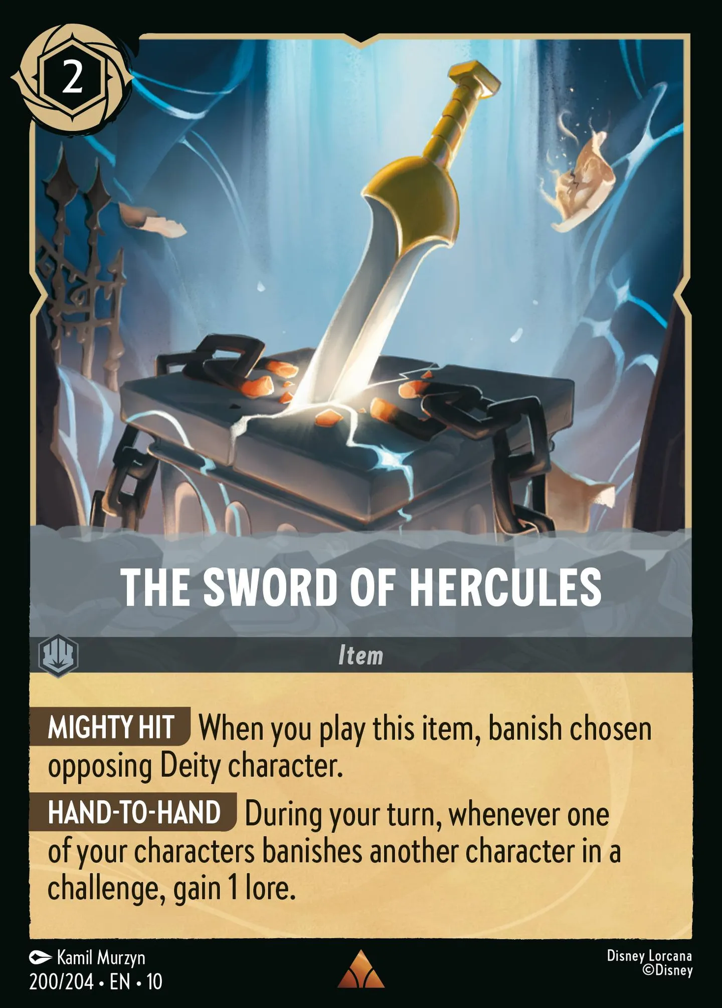 The Sword of Hercules — Whispers in the Well — Lorcana