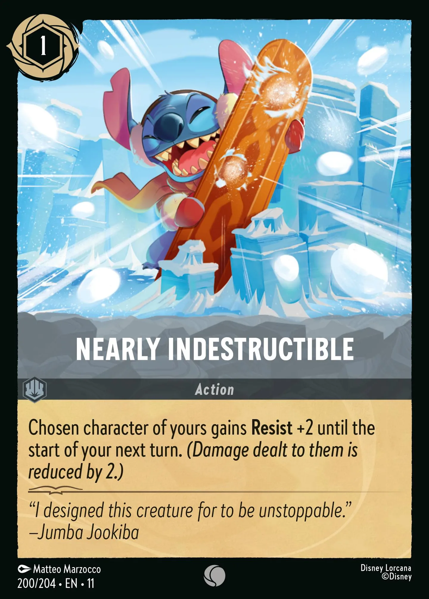 Presque invincible — Winterspell — Lorcana