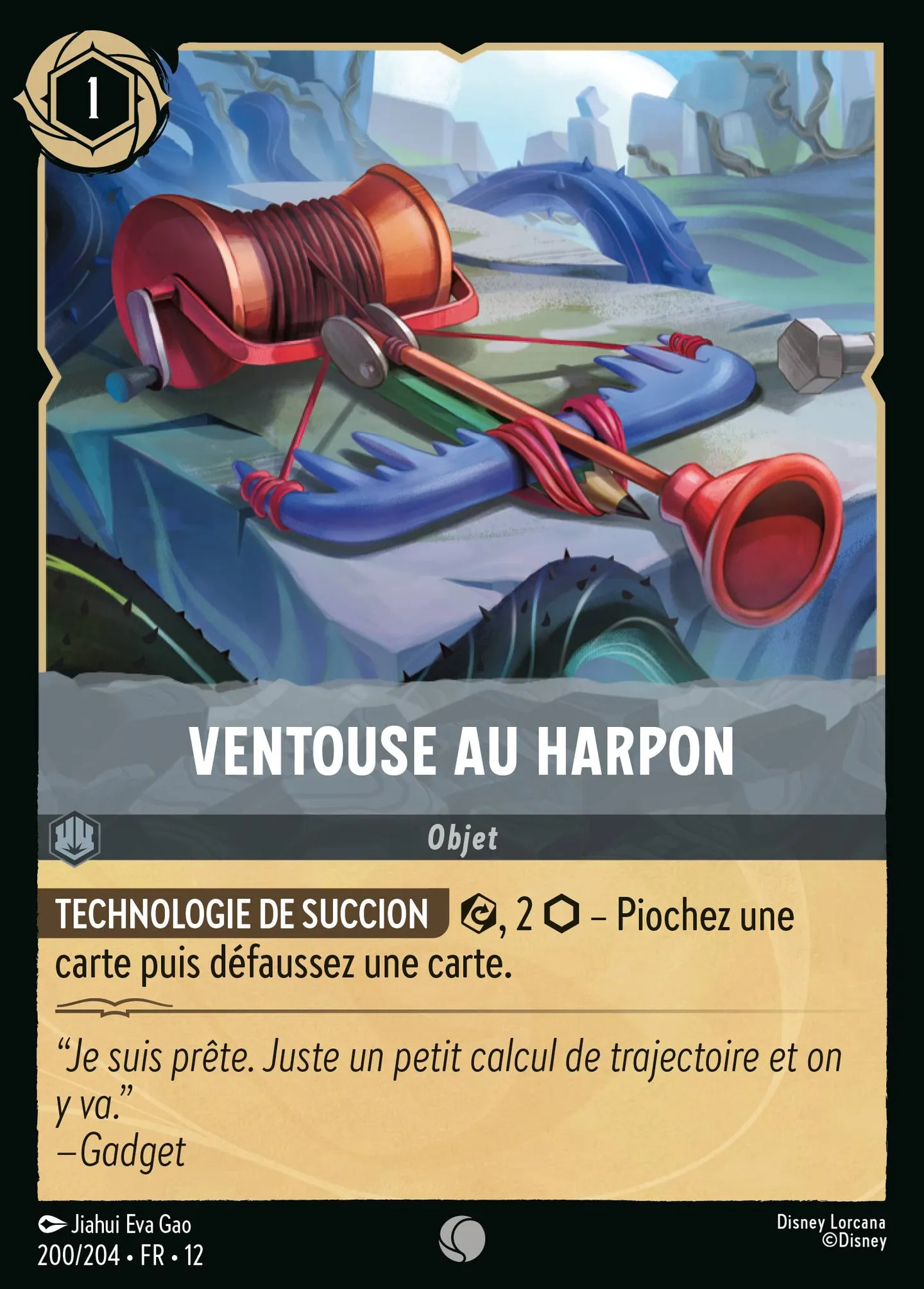 Ventouse au harpon — Wilds Unknown — Lorcana