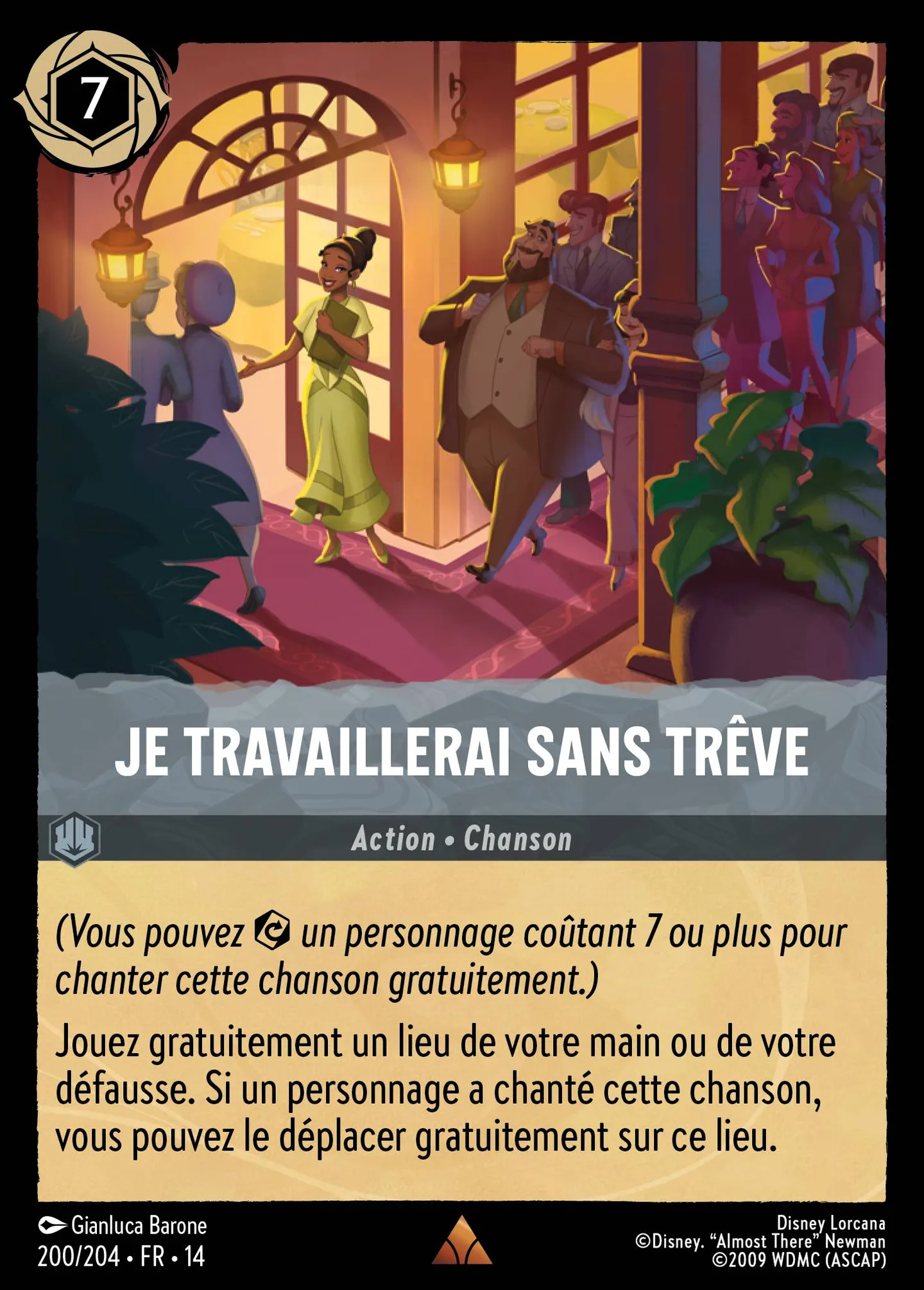 Je travaillerai sans trêve — Hyperia City — Lorcana