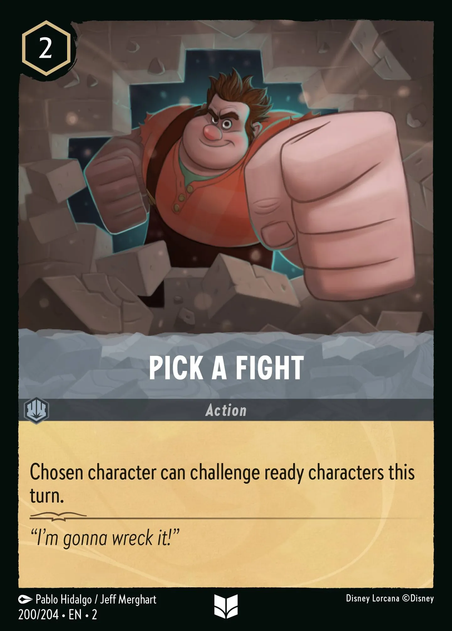 Choisir son combat — Rise of the Floodborn — Lorcana