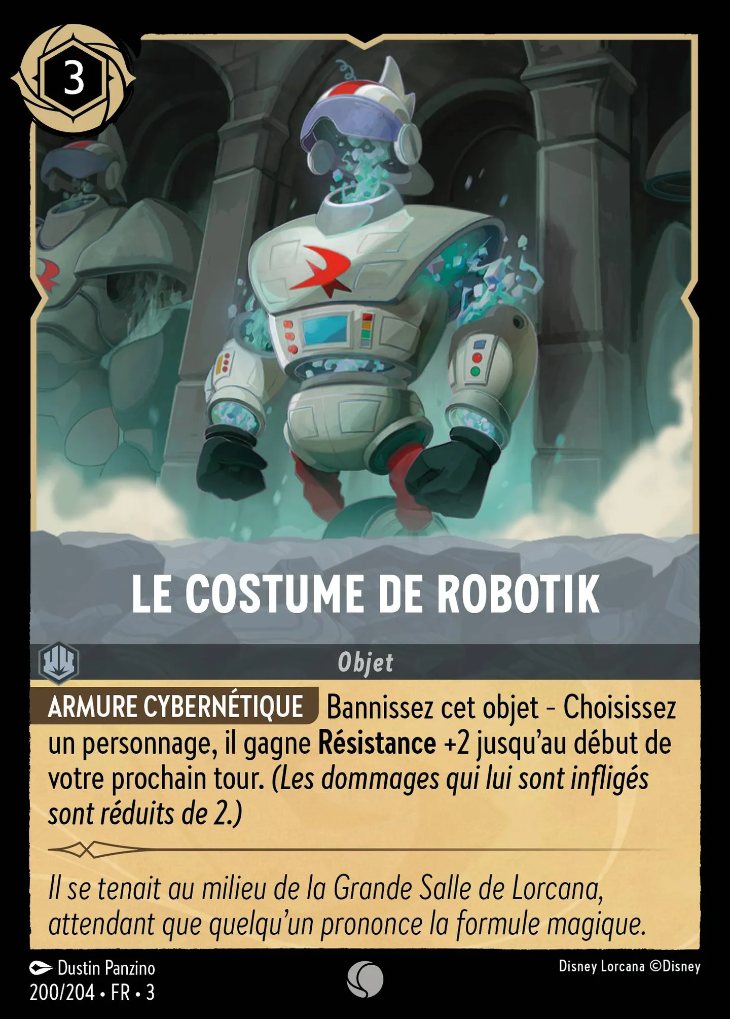 Le costume de Robotik — Into the Inklands — Lorcana