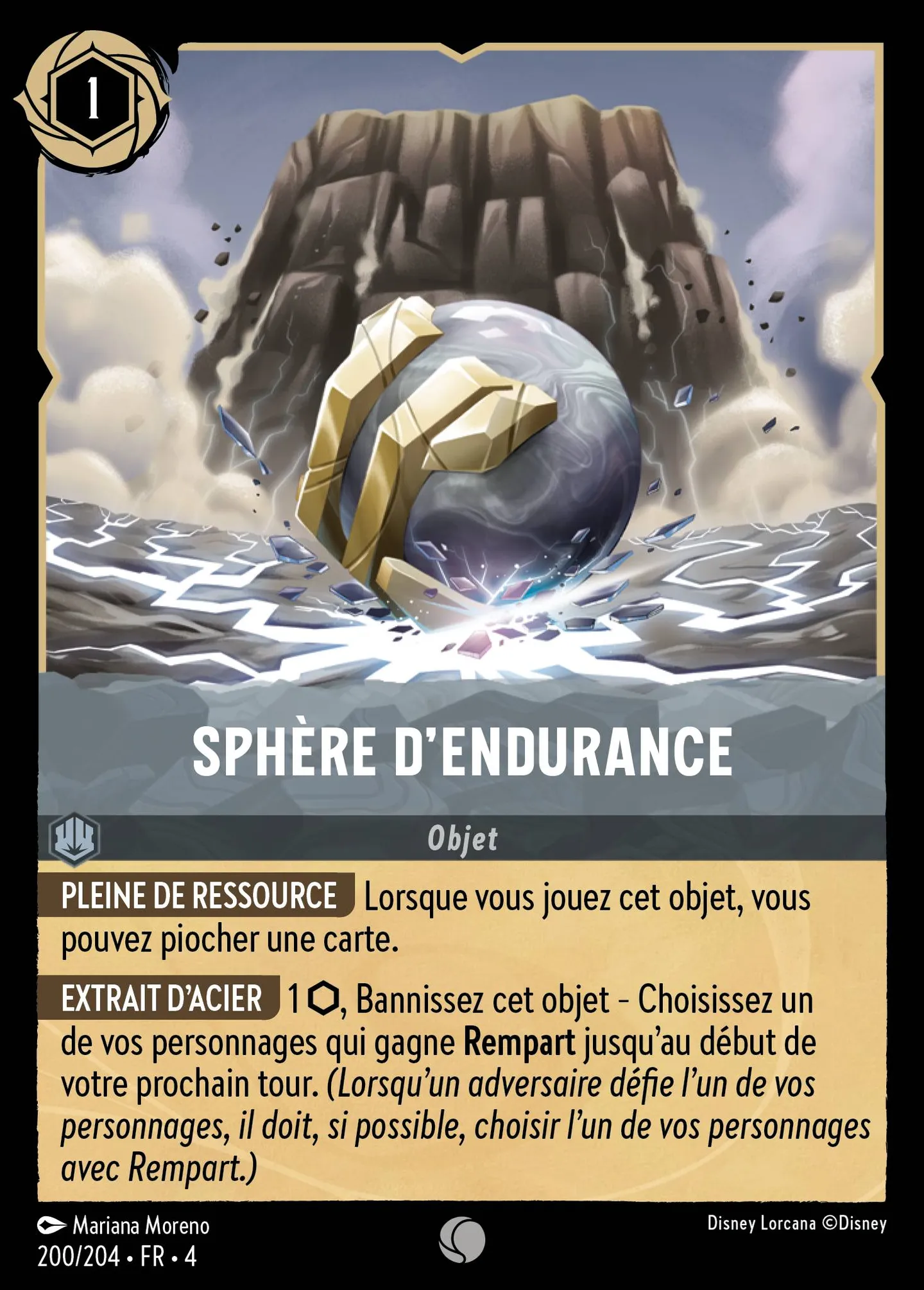Sphère d'endurance — Ursula's Return — Lorcana
