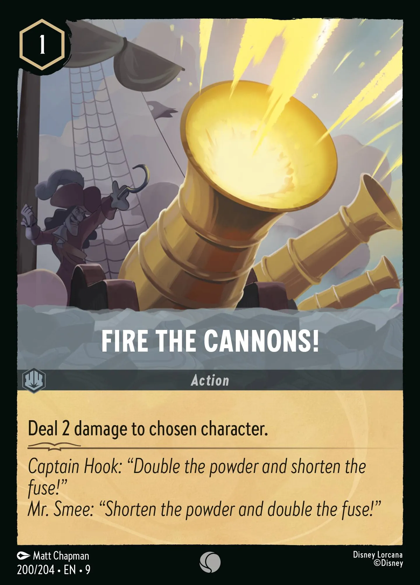 Fire the Cannons! — Fabled — Lorcana