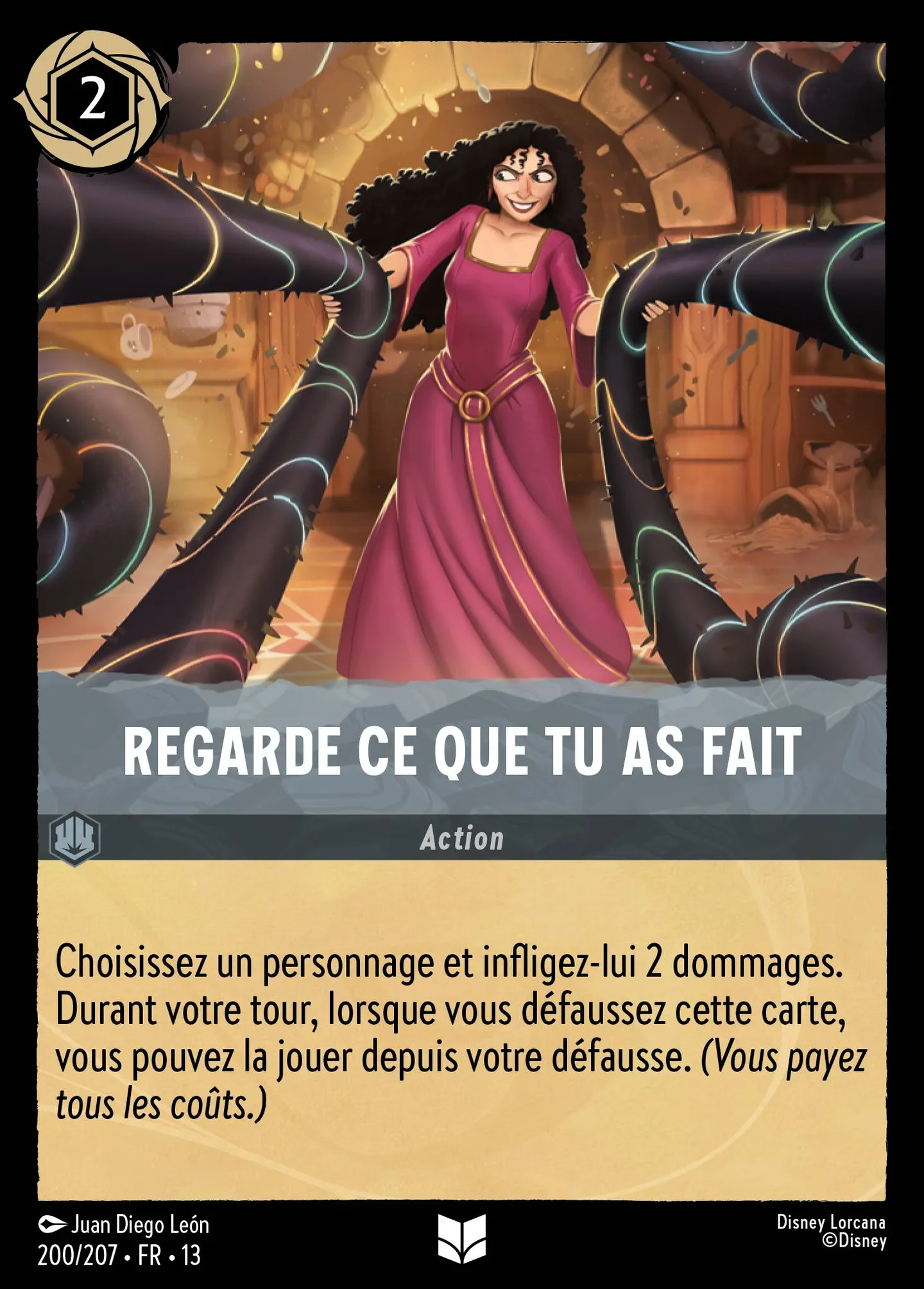 Regarde ce que tu as fait — Attack of the Vine! — Lorcana