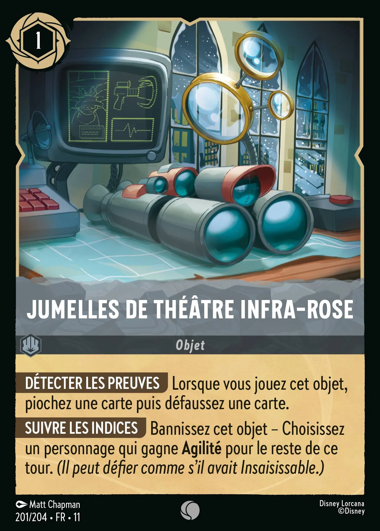 Jumelles de théâtre infra-rose — Winterspell — Lorcana