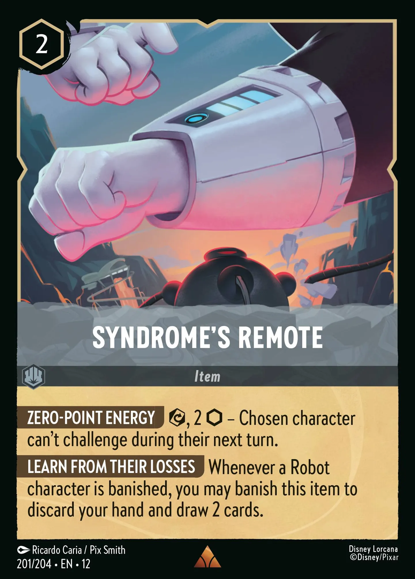 Syndrome's Remote — Wilds Unknown — Lorcana