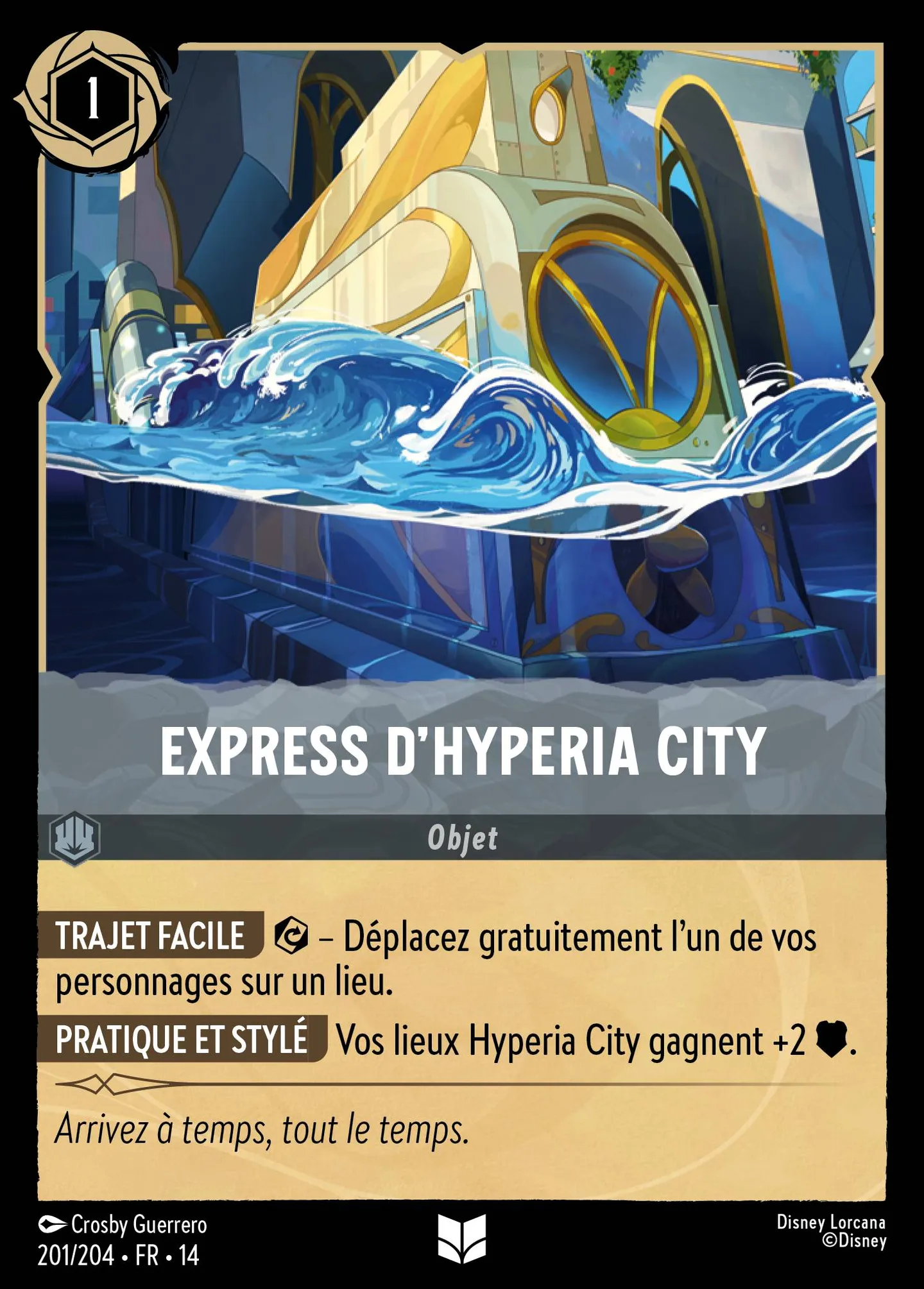 Express d'Hyperia City — Hyperia City — Lorcana