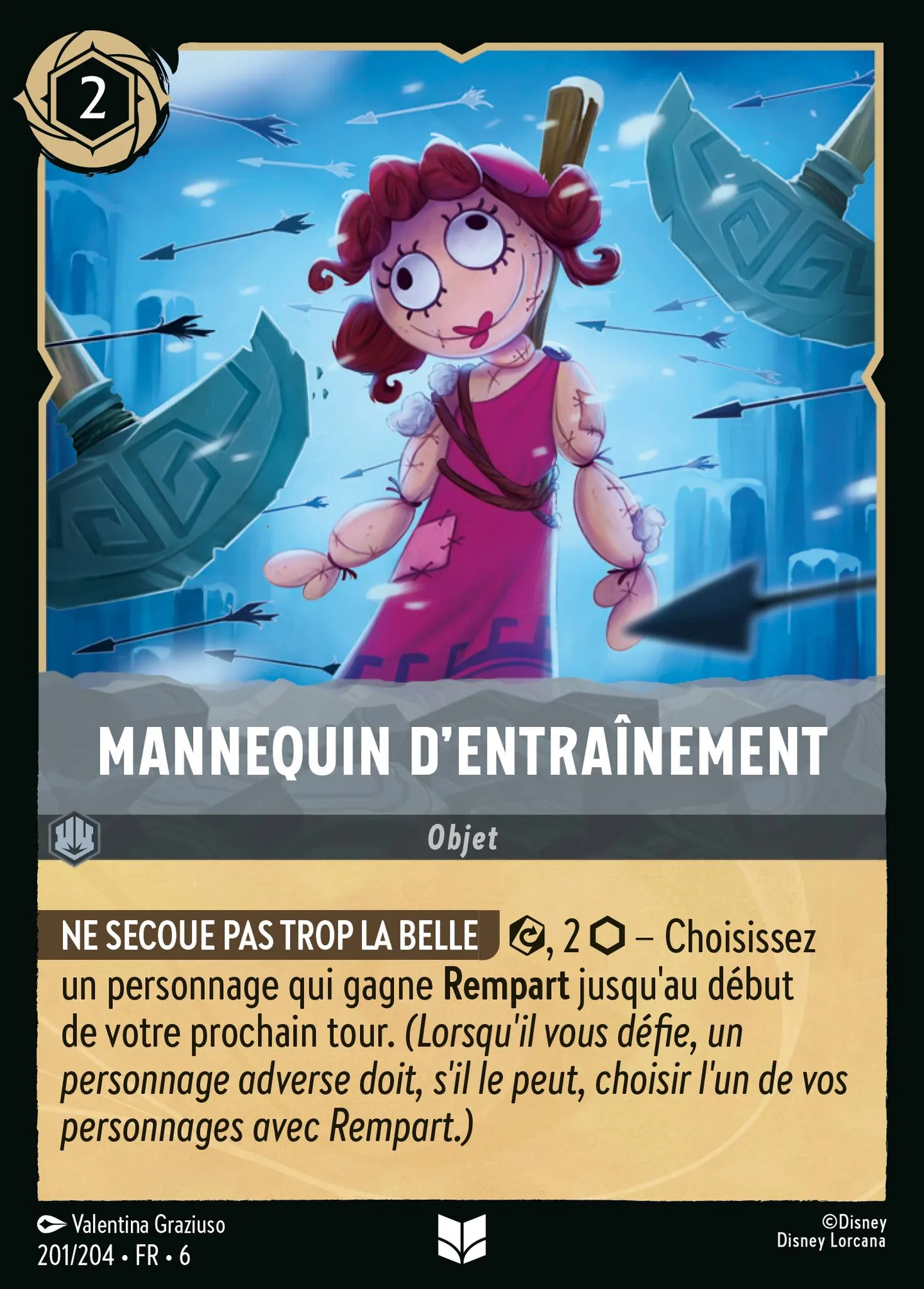 Mannequin d'entraînement — Azurite Sea — Lorcana