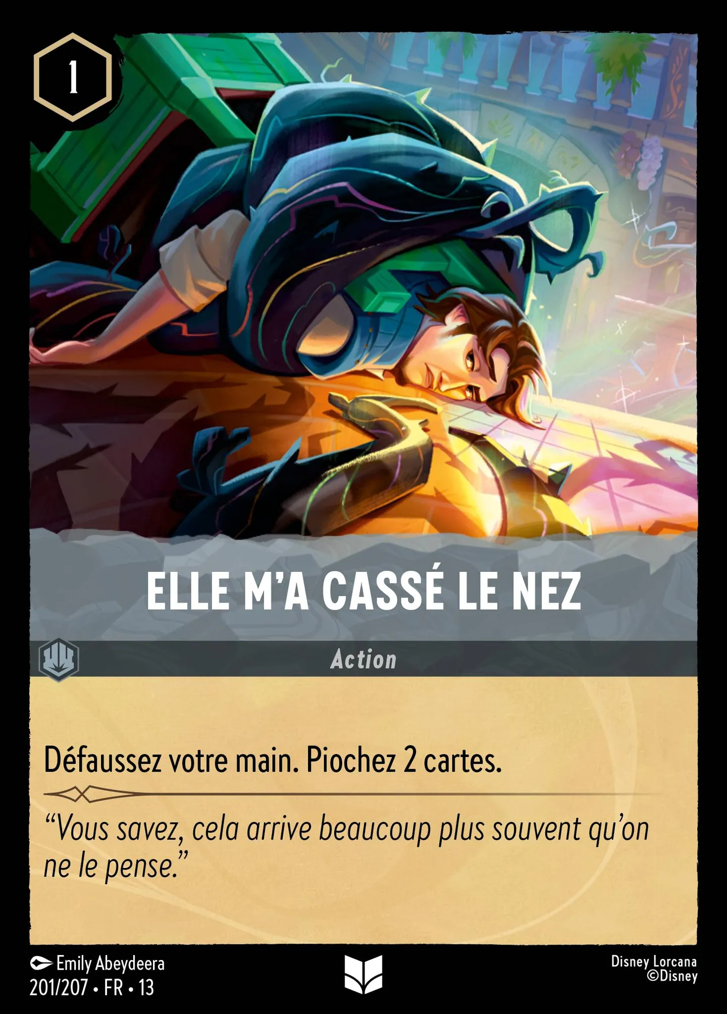 Elle m'a cassé le nez — Attack of the Vine! — Lorcana