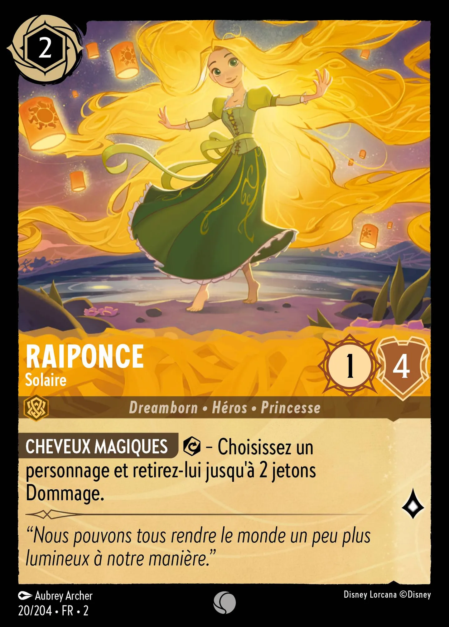 Raiponce - Solaire — Rise of the Floodborn — Lorcana