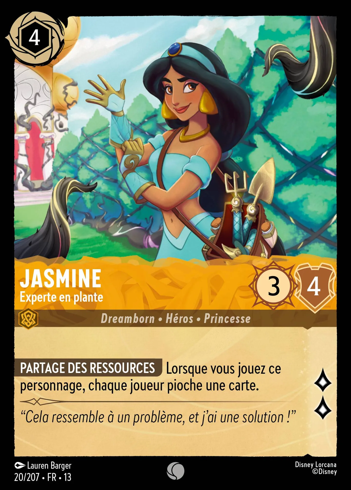 Jasmine - Experte en plante — Attack of the Vine! — Lorcana
