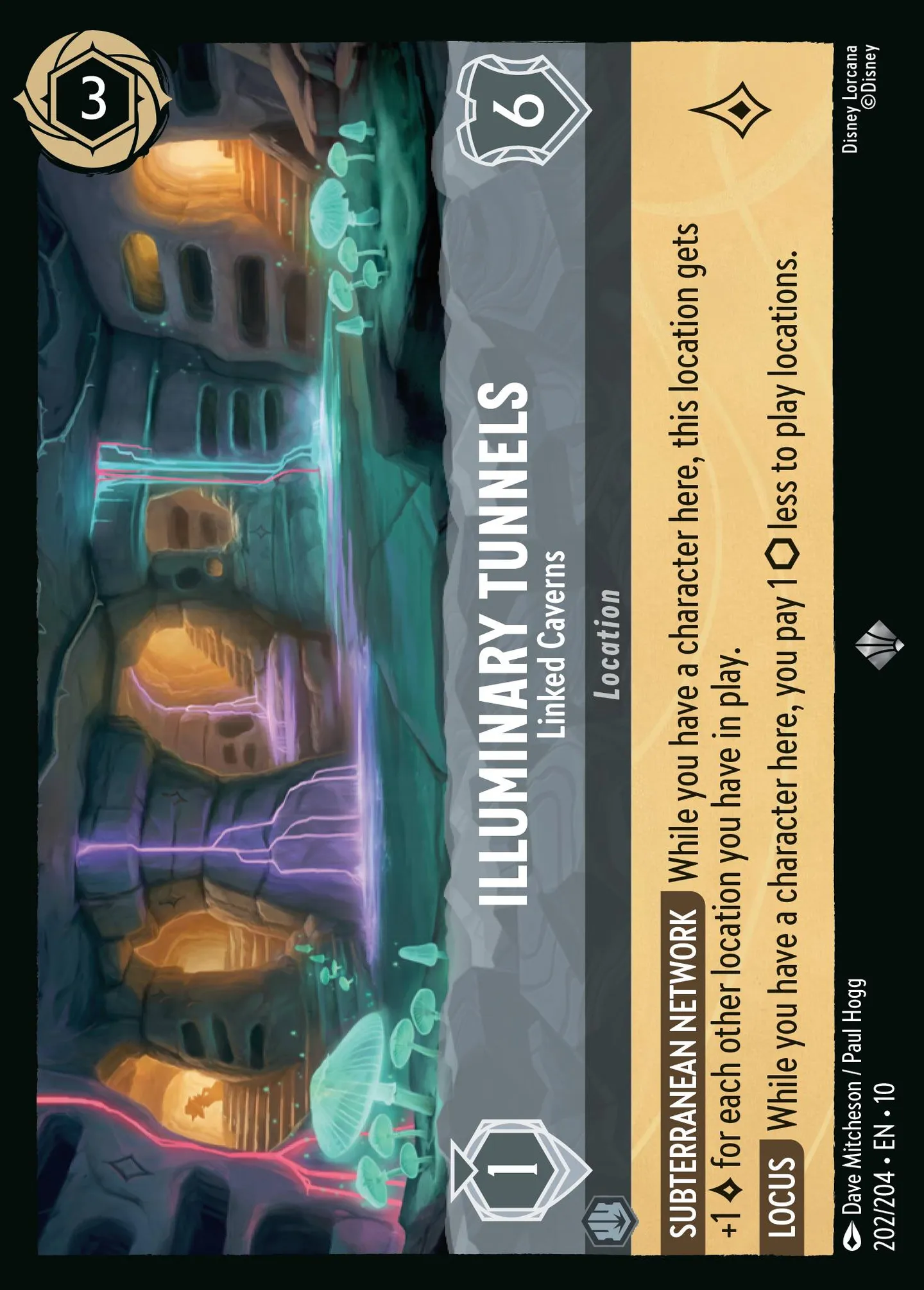 Illuminary Tunnels - Linked Caverns — Whispers in the Well — Lorcana