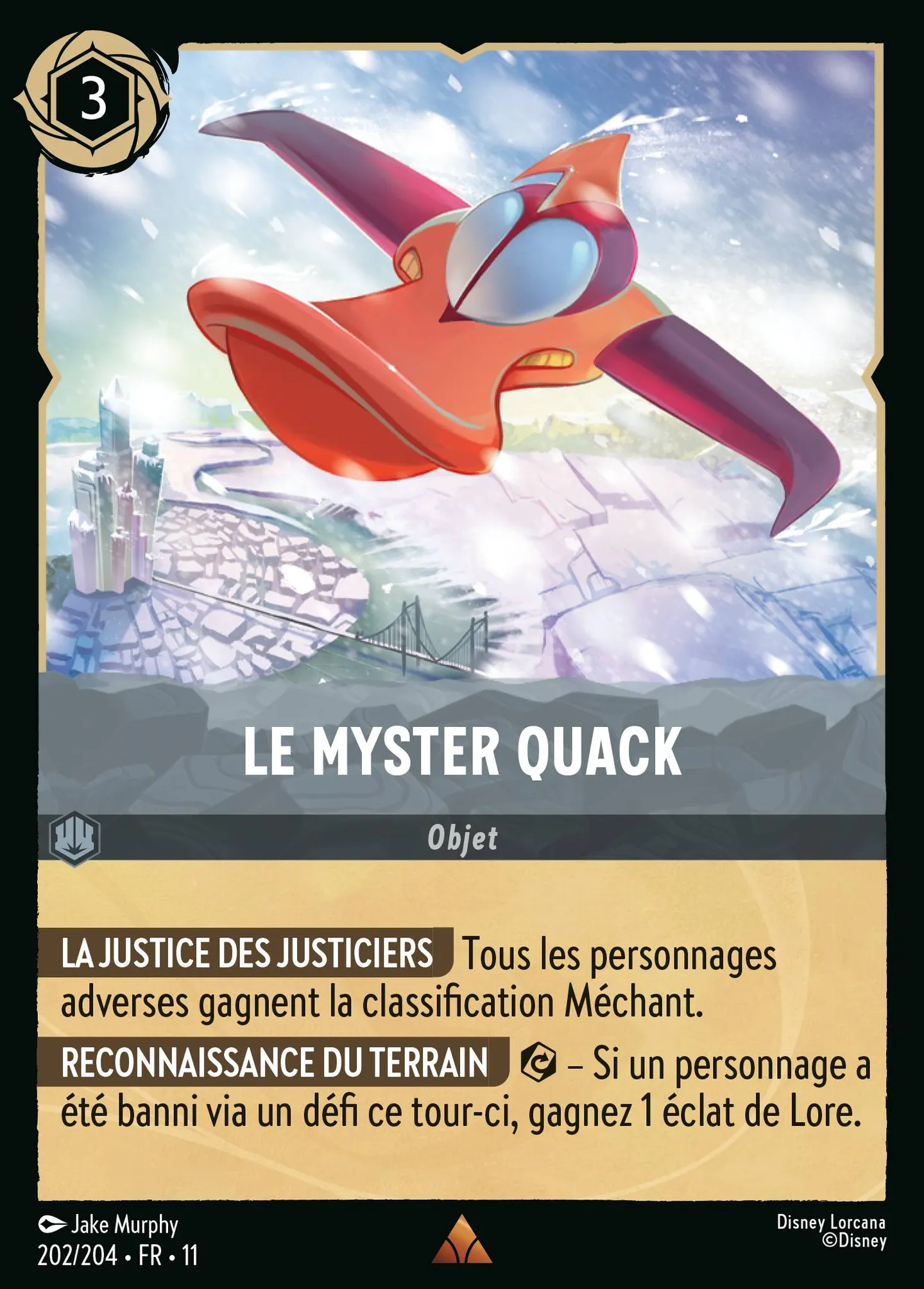 Le Myster Quack — Winterspell — Lorcana