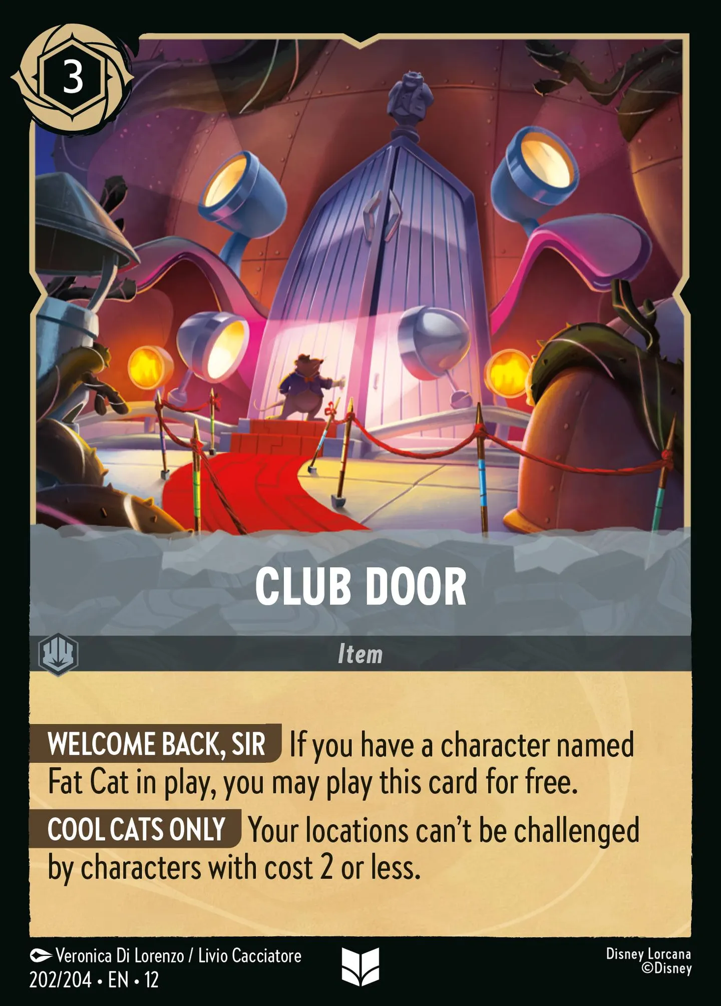 Porte du Club — Wilds Unknown — Lorcana