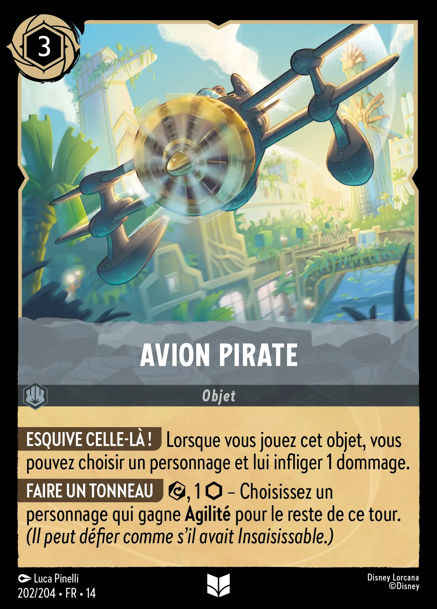 Avion pirate — Hyperia City — Lorcana