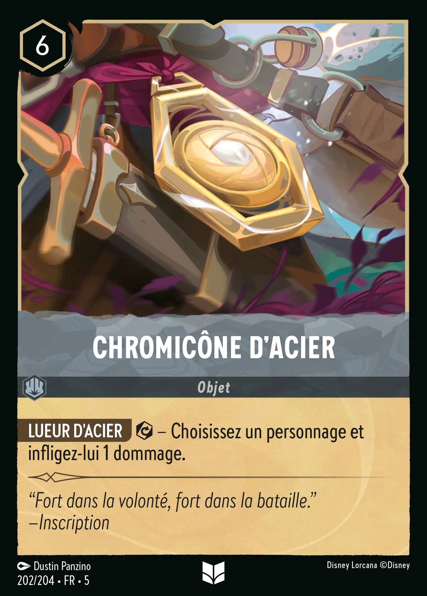 Chromicône d'Acier — Shimmering Skies — Lorcana