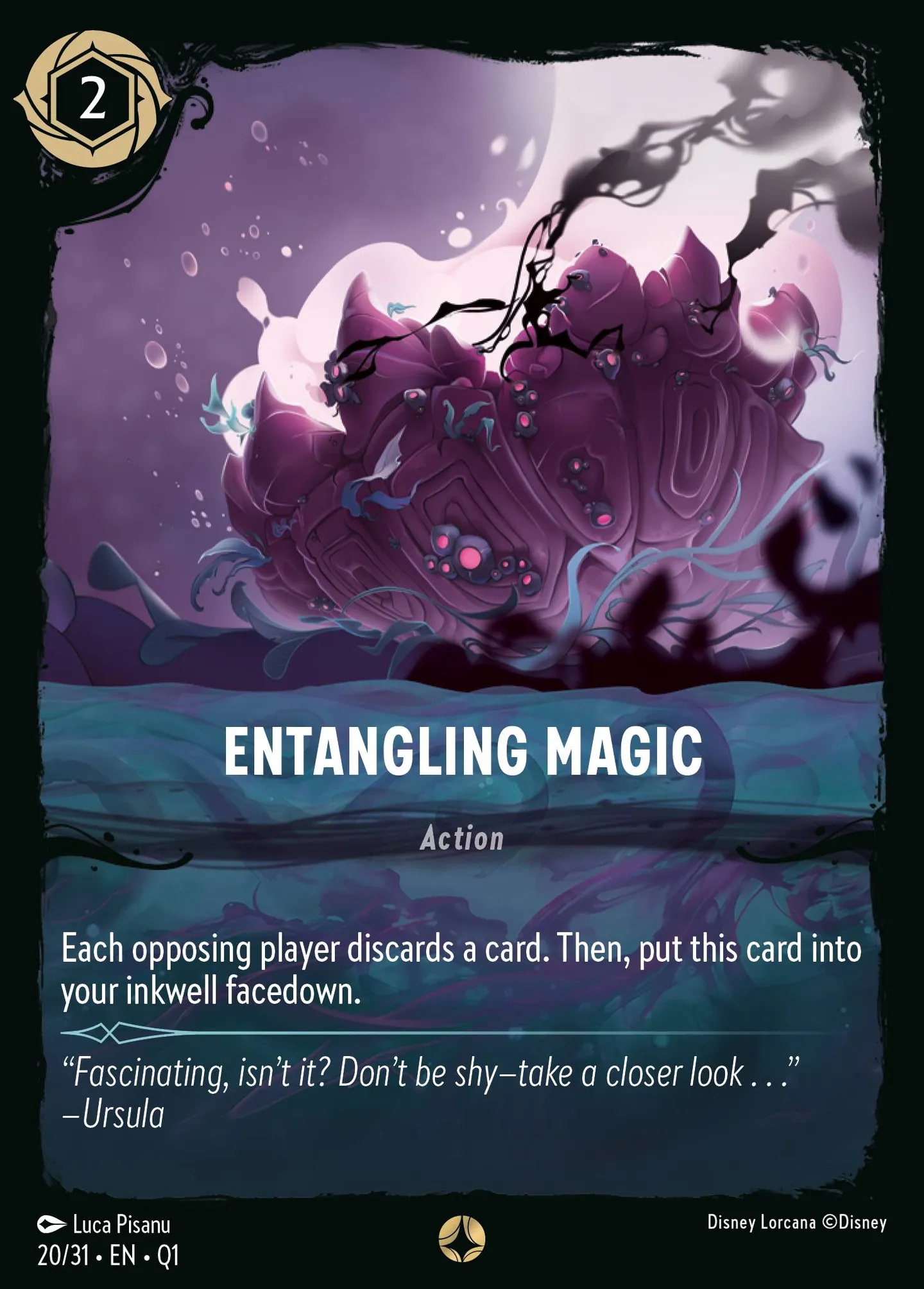 Entangling Magic — Illumineer's Quest: Deep Trouble — Lorcana