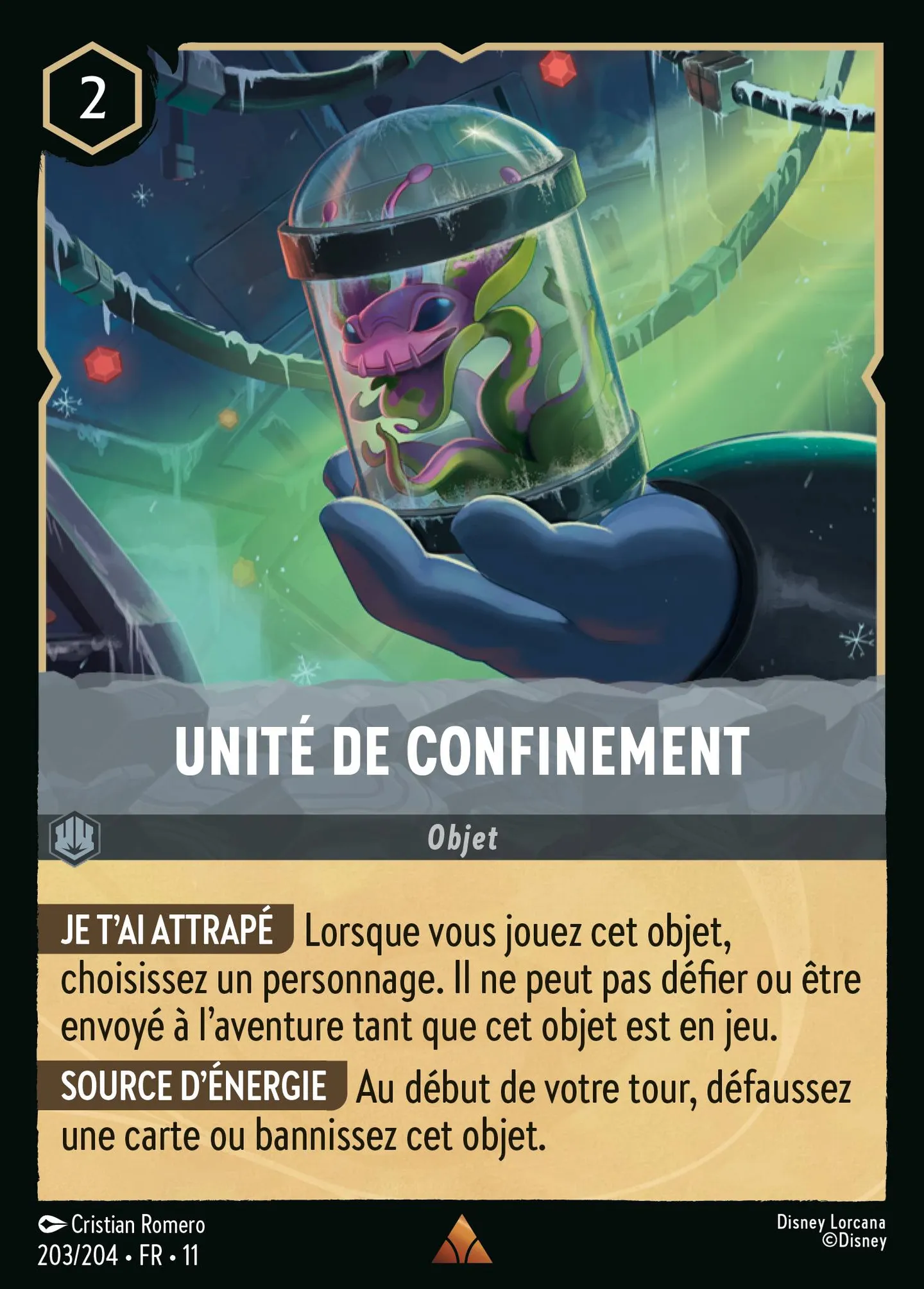 Unité de confinement — Winterspell — Lorcana