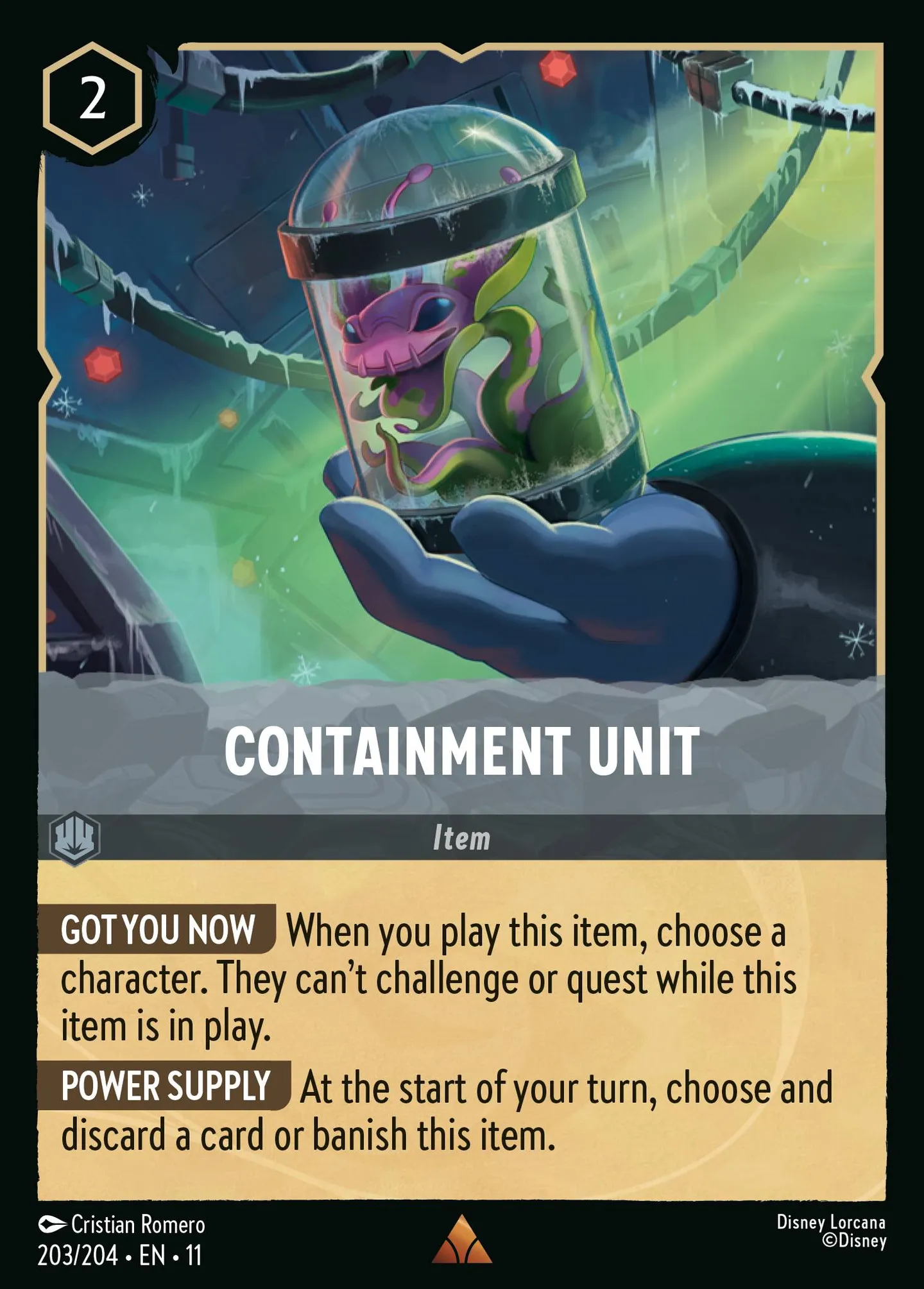 Containment Unit — Winterspell — Lorcana