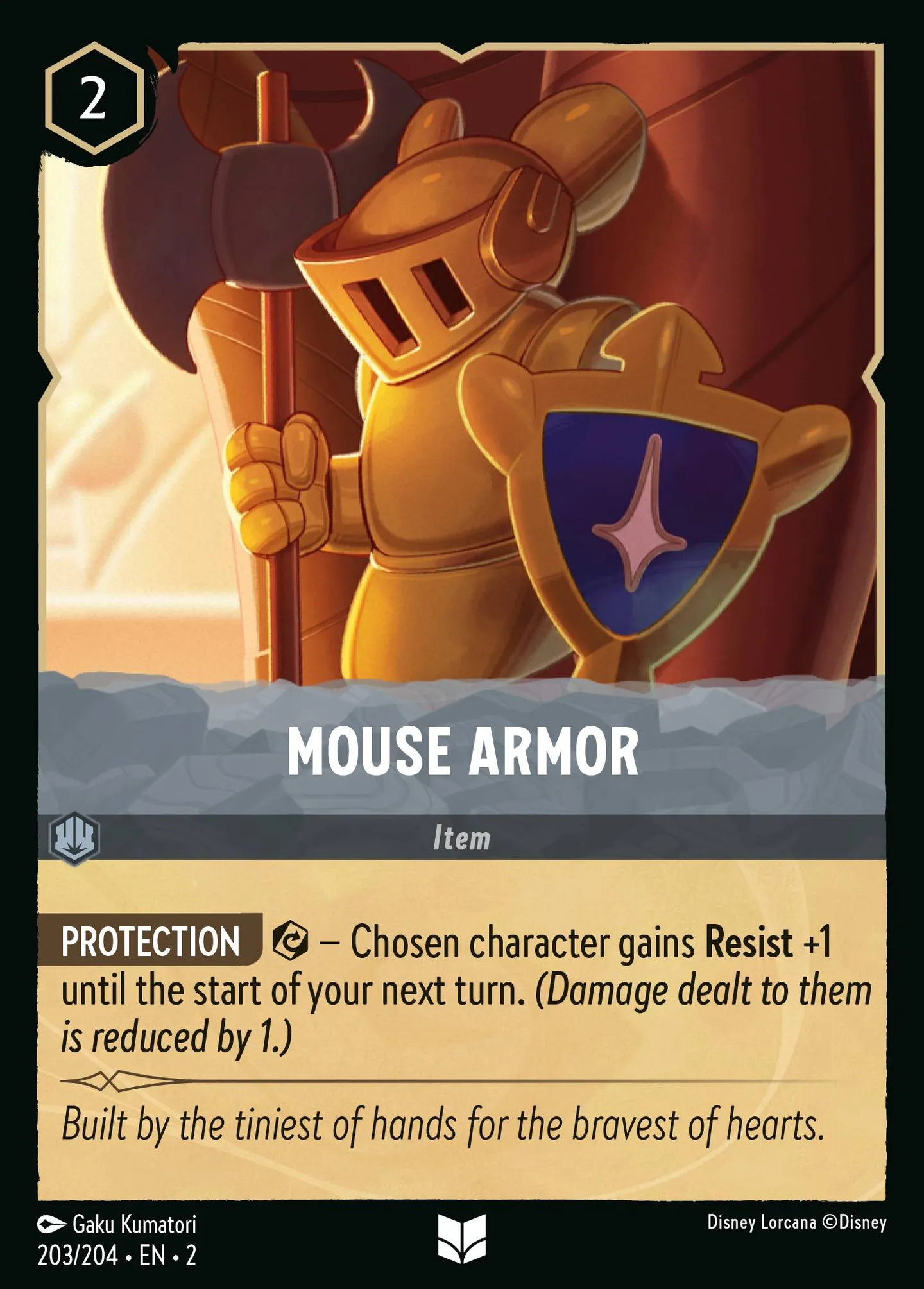 Mouse Armor — Rise of the Floodborn — Lorcana
