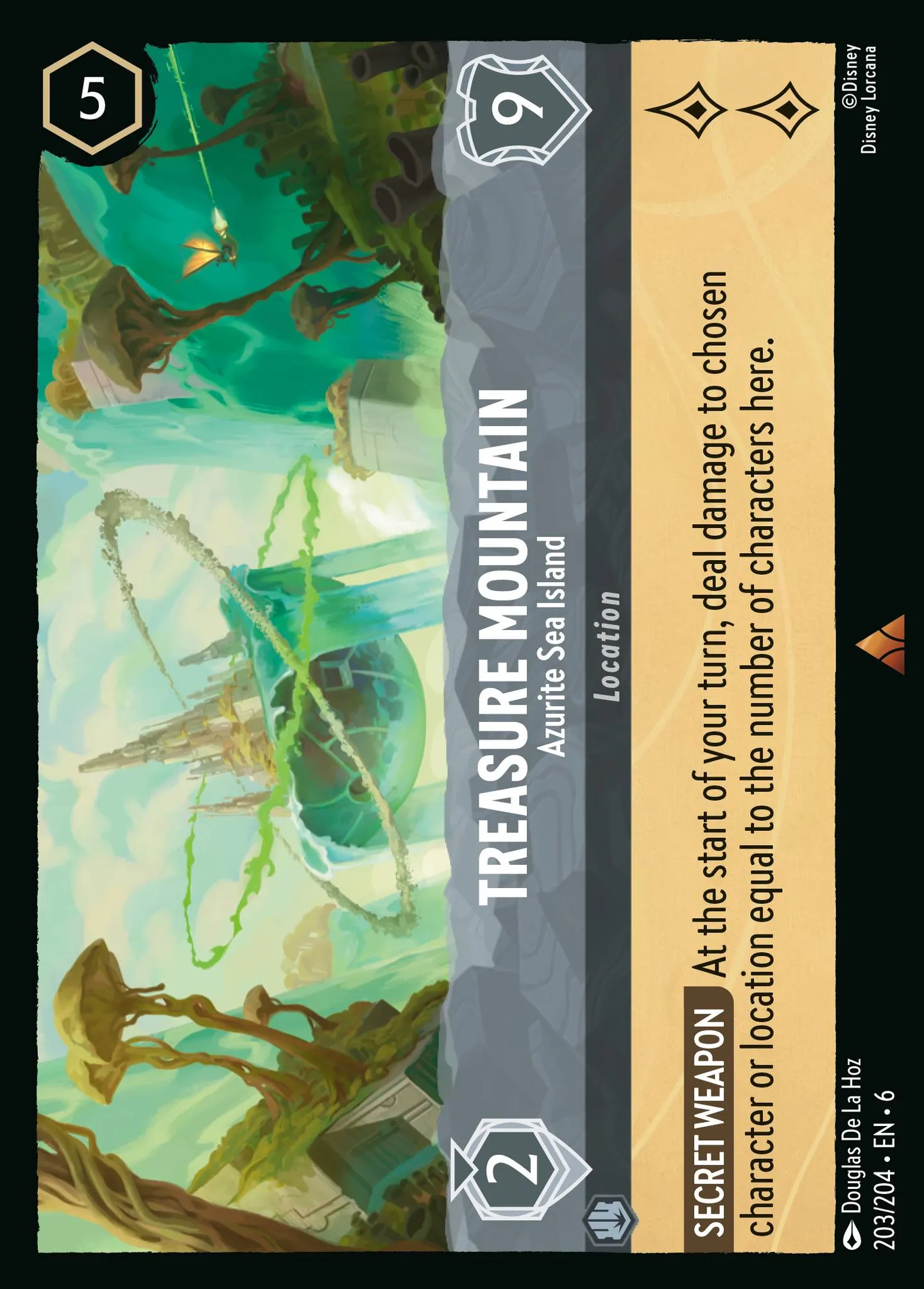 Treasure Mountain - Azurite Sea Island — Azurite Sea — Lorcana