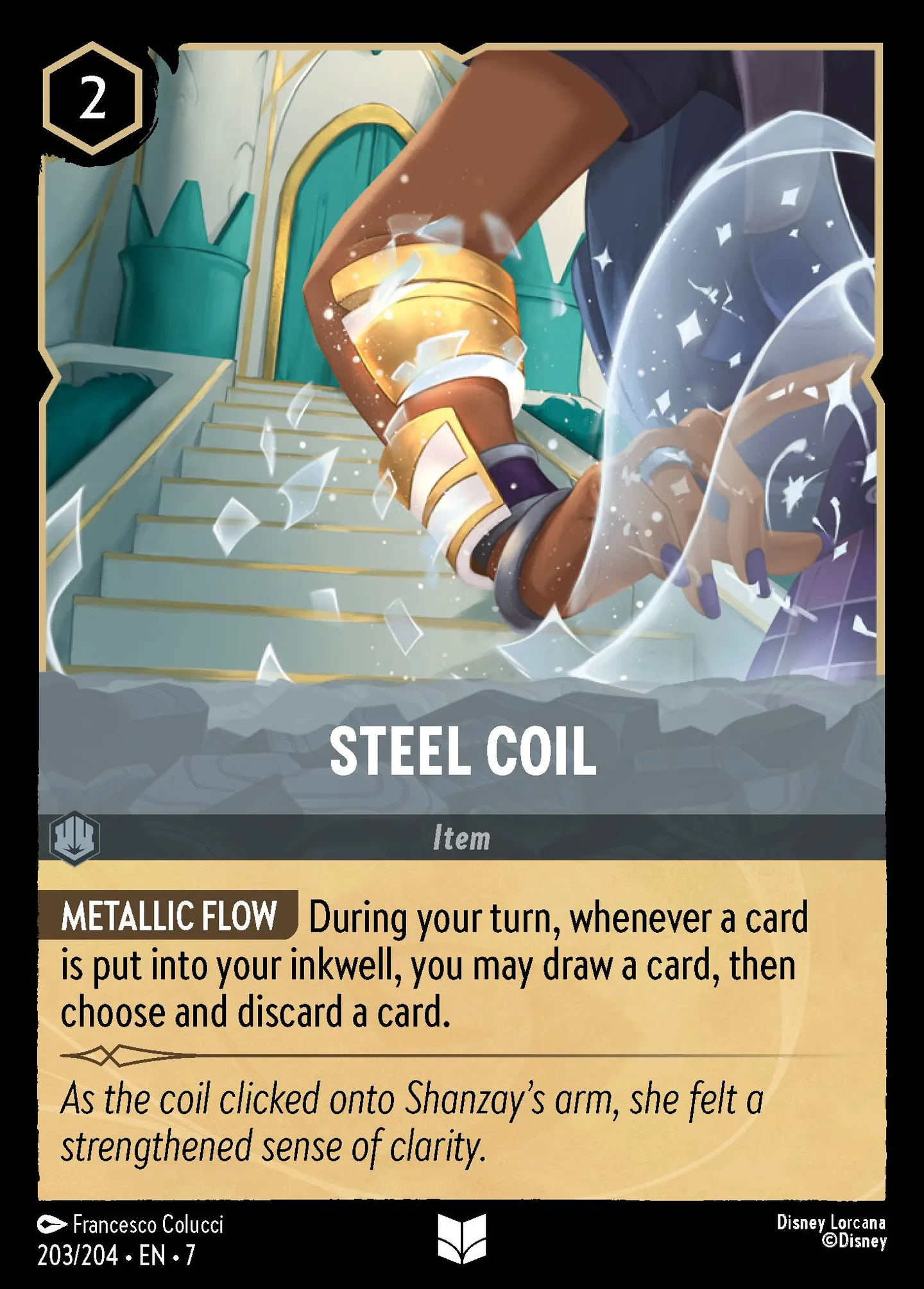 Spirale d'acier — Archazia's Island — Lorcana