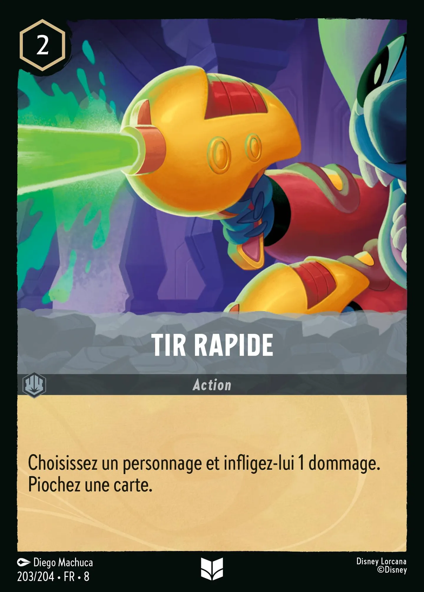 Tir rapide — The Reign of Jafar — Lorcana
