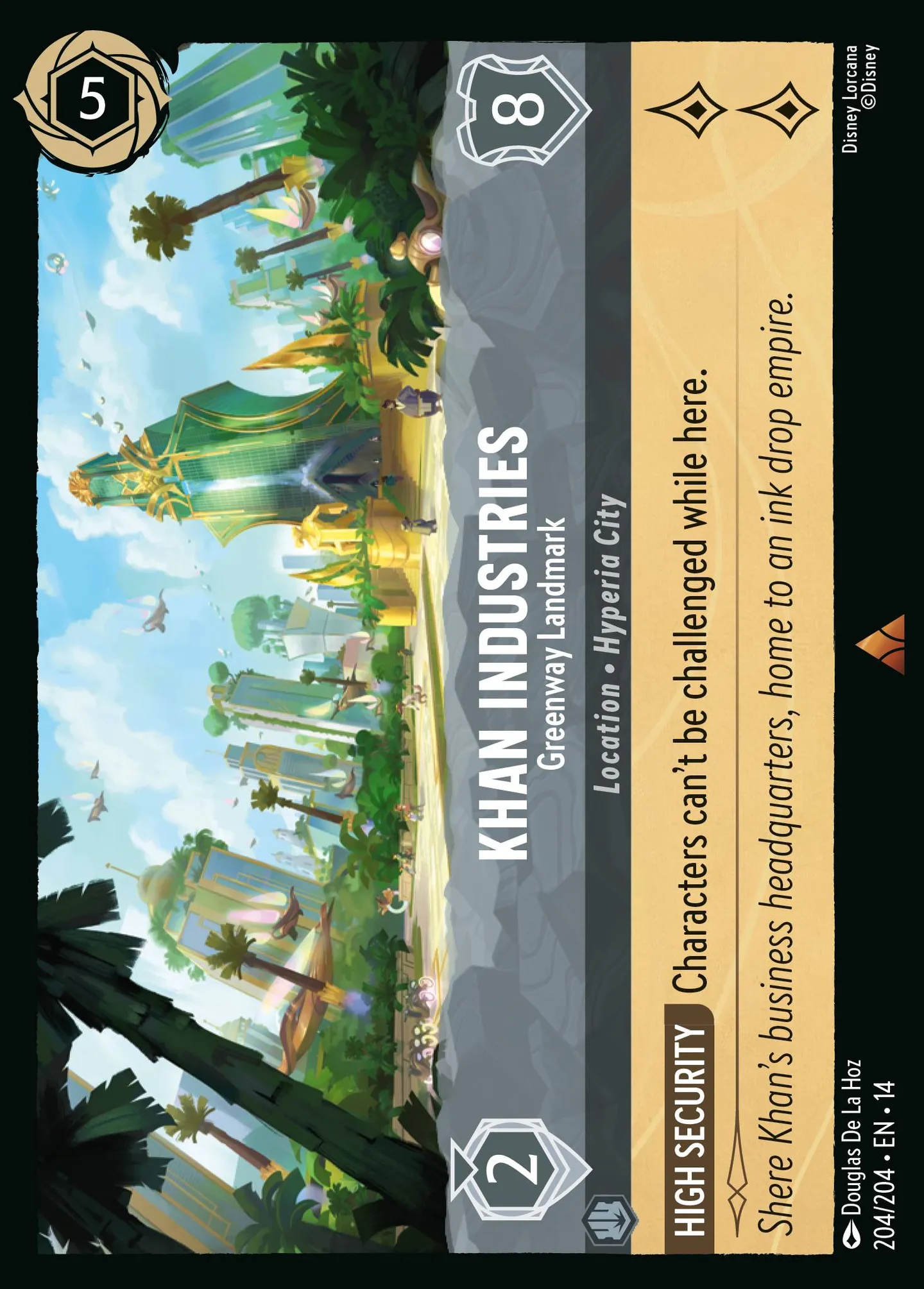 Khan Industries - Greenway Landmark — Hyperia City — Lorcana