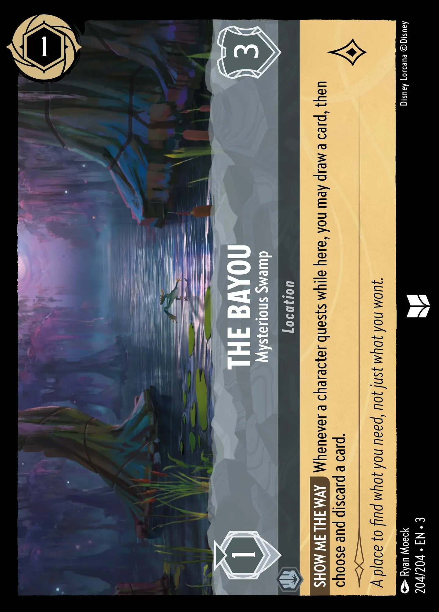 Le bayou - Marais mystérieux — Into the Inklands — Lorcana