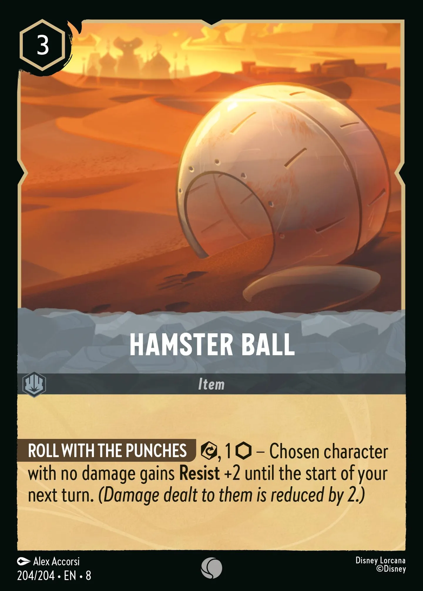 Boule de hamster — The Reign of Jafar — Lorcana