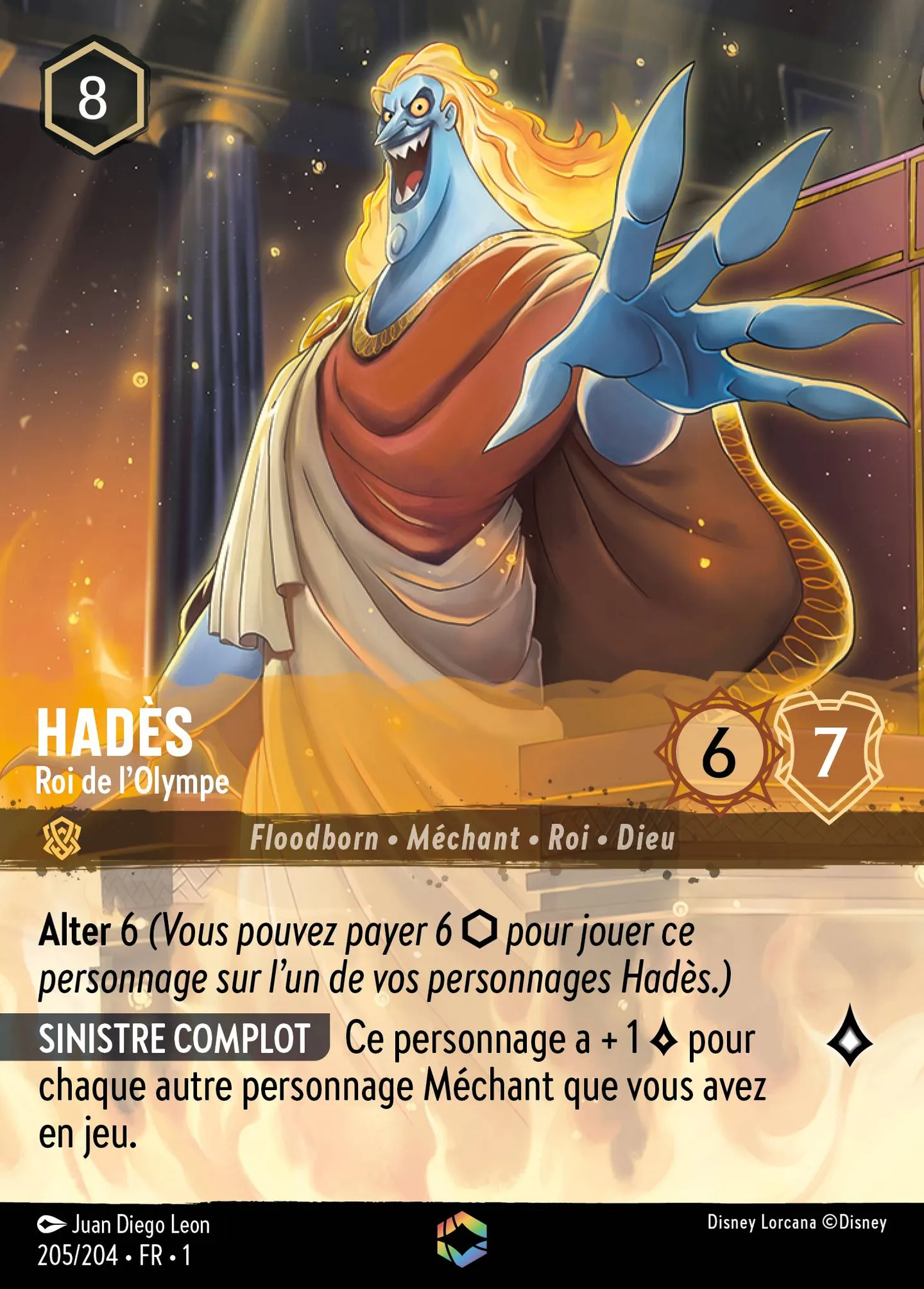 Hades - Roi de l'Olympe — The First Chapter — Lorcana