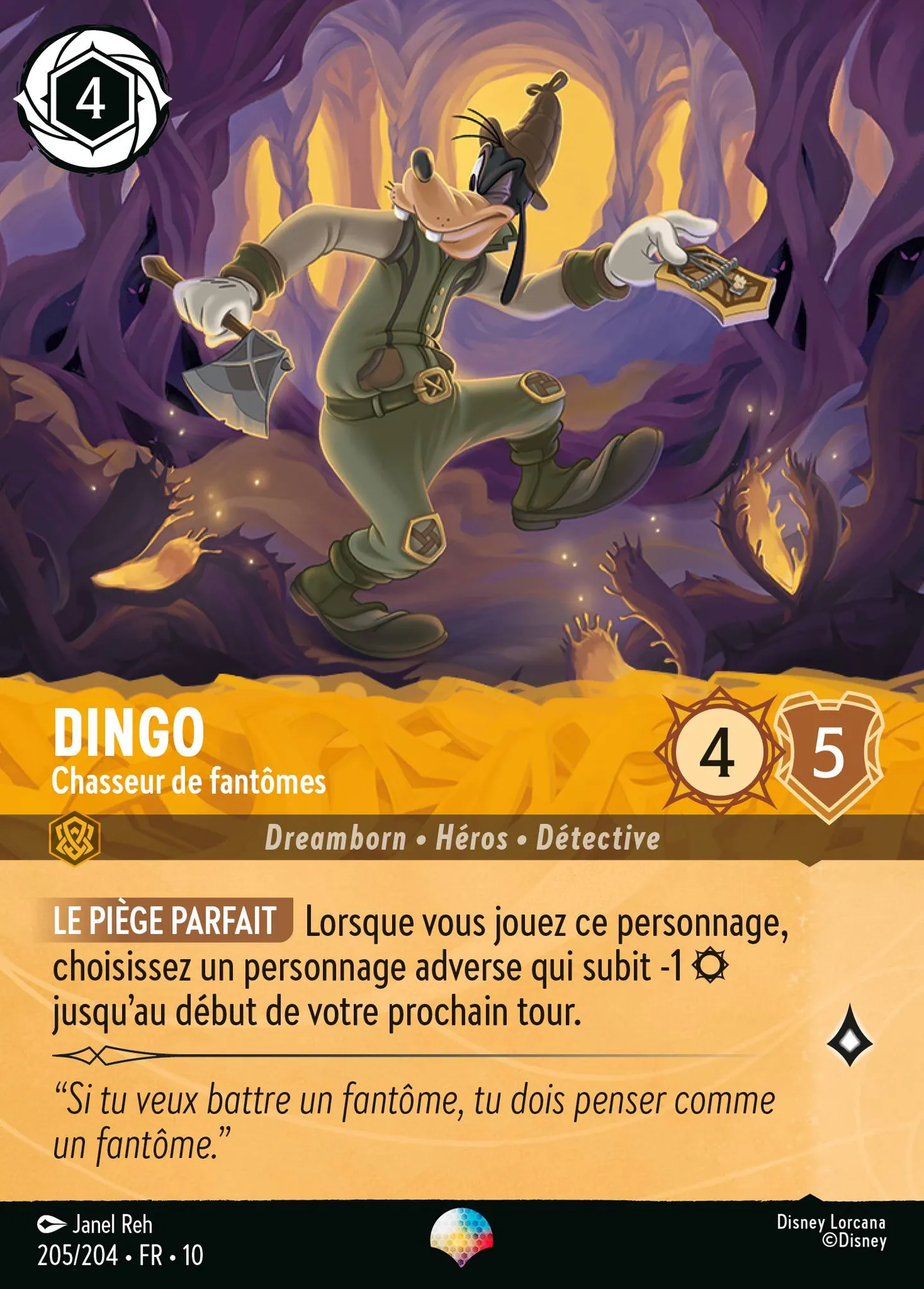 Dingo - Chasseur de fantômes — Whispers in the Well — Lorcana