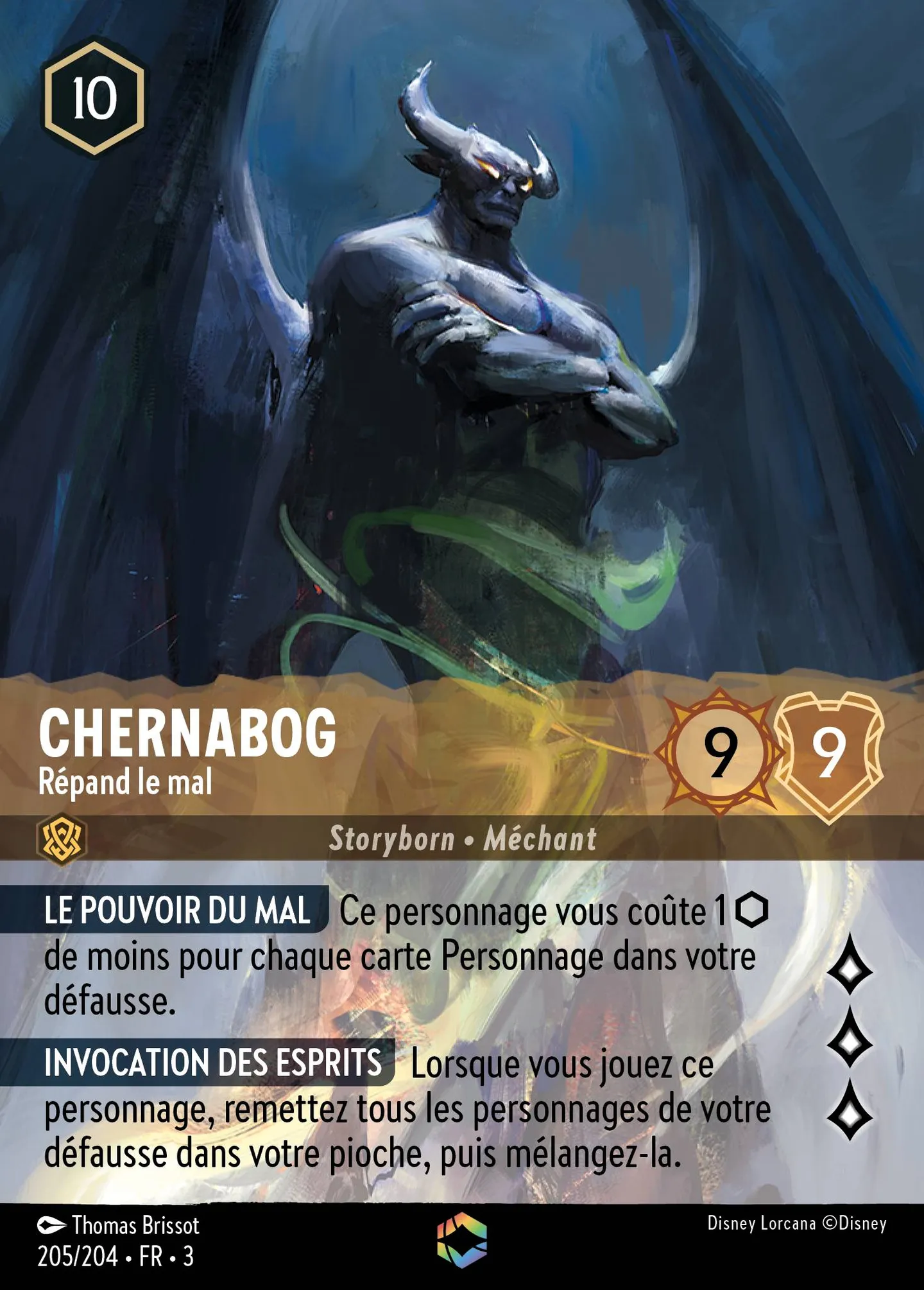 Chernabog - Répand le mal — Into the Inklands — Lorcana