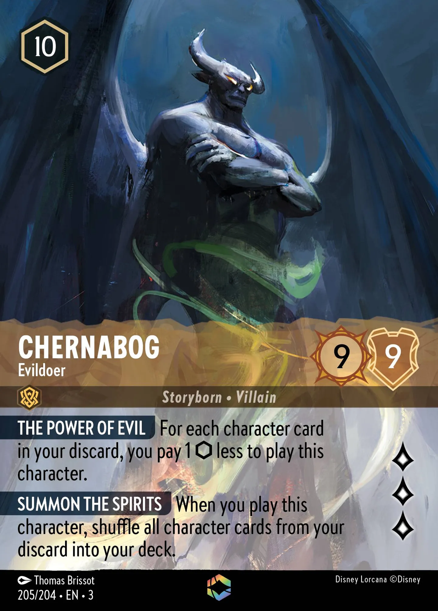 Chernabog - Evildoer — Into the Inklands — Lorcana