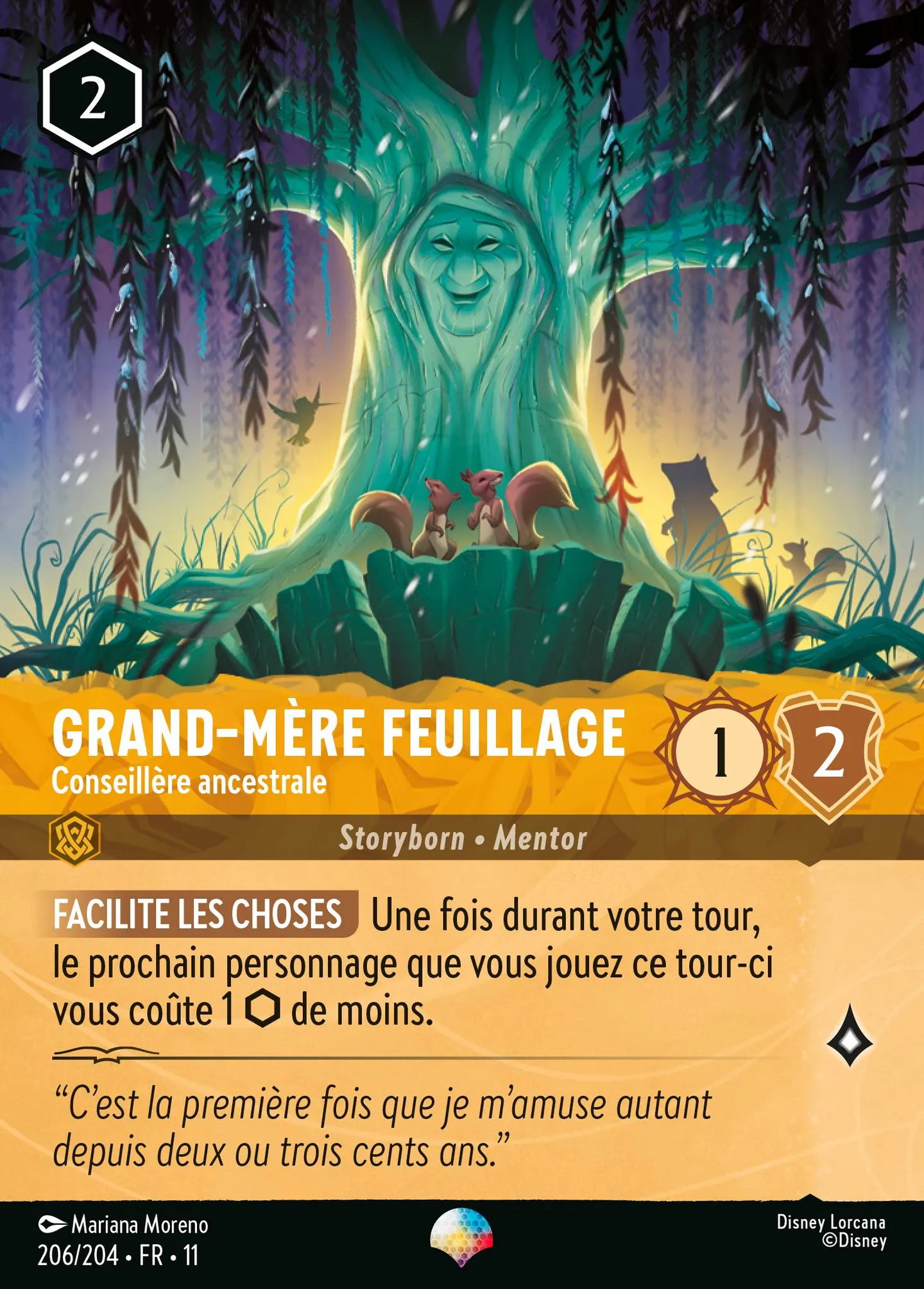 Grand-Mère Feuillage - Conseillère ancestrale — Winterspell — Lorcana