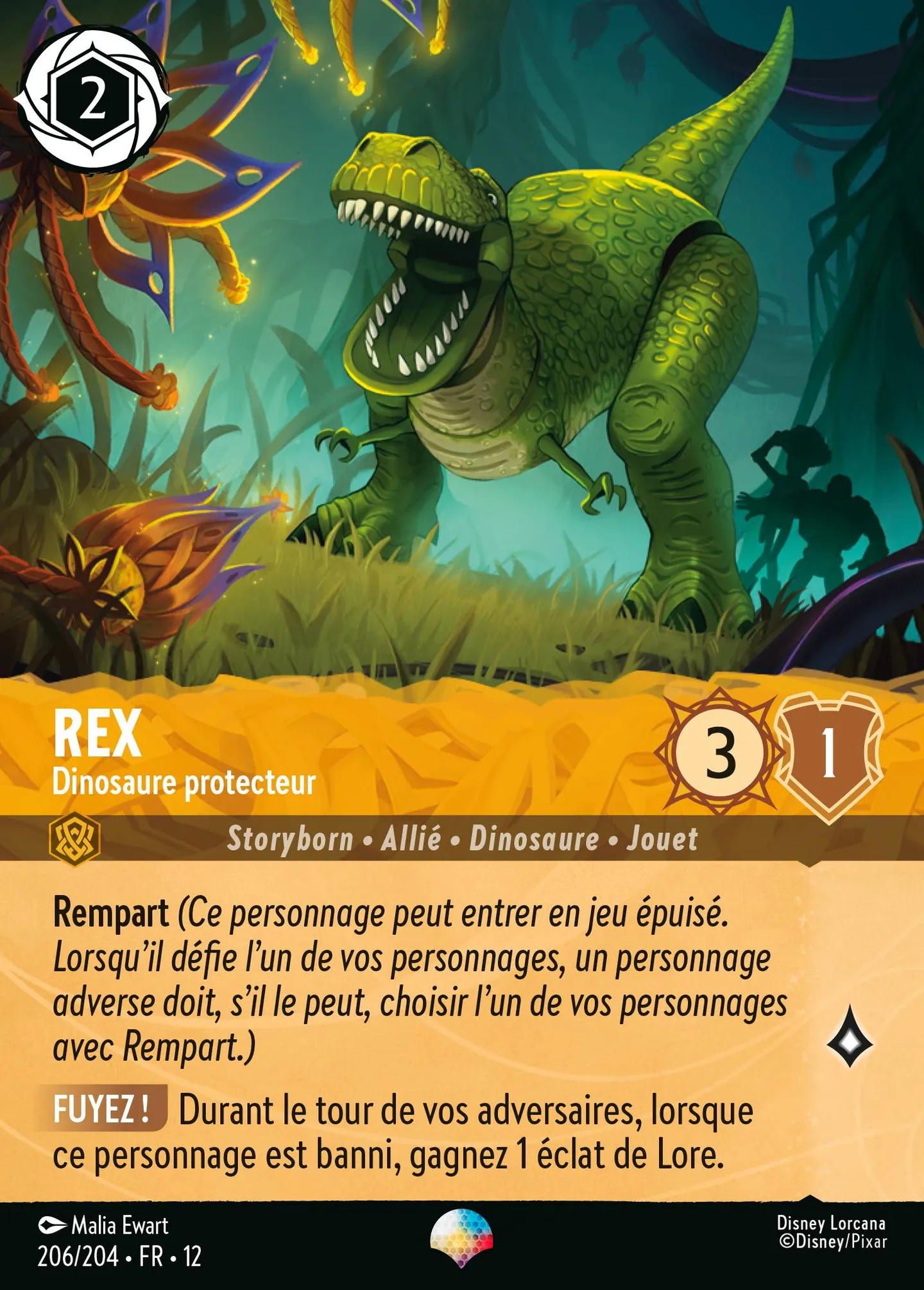 Rex - Dinosaure protecteur — Wilds Unknown — Lorcana