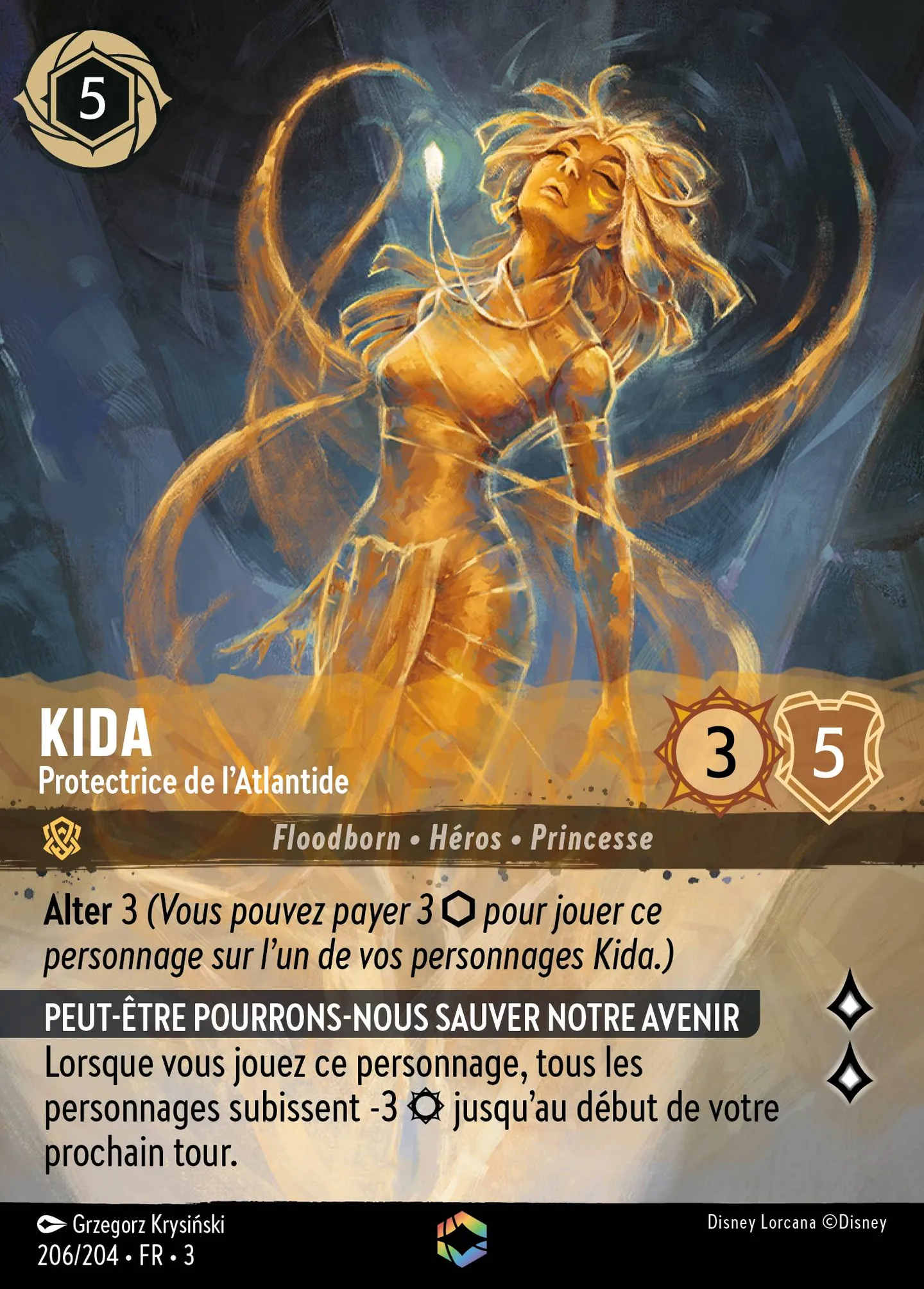 Kida - Protectrice de l'Atlantide — Into the Inklands — Lorcana