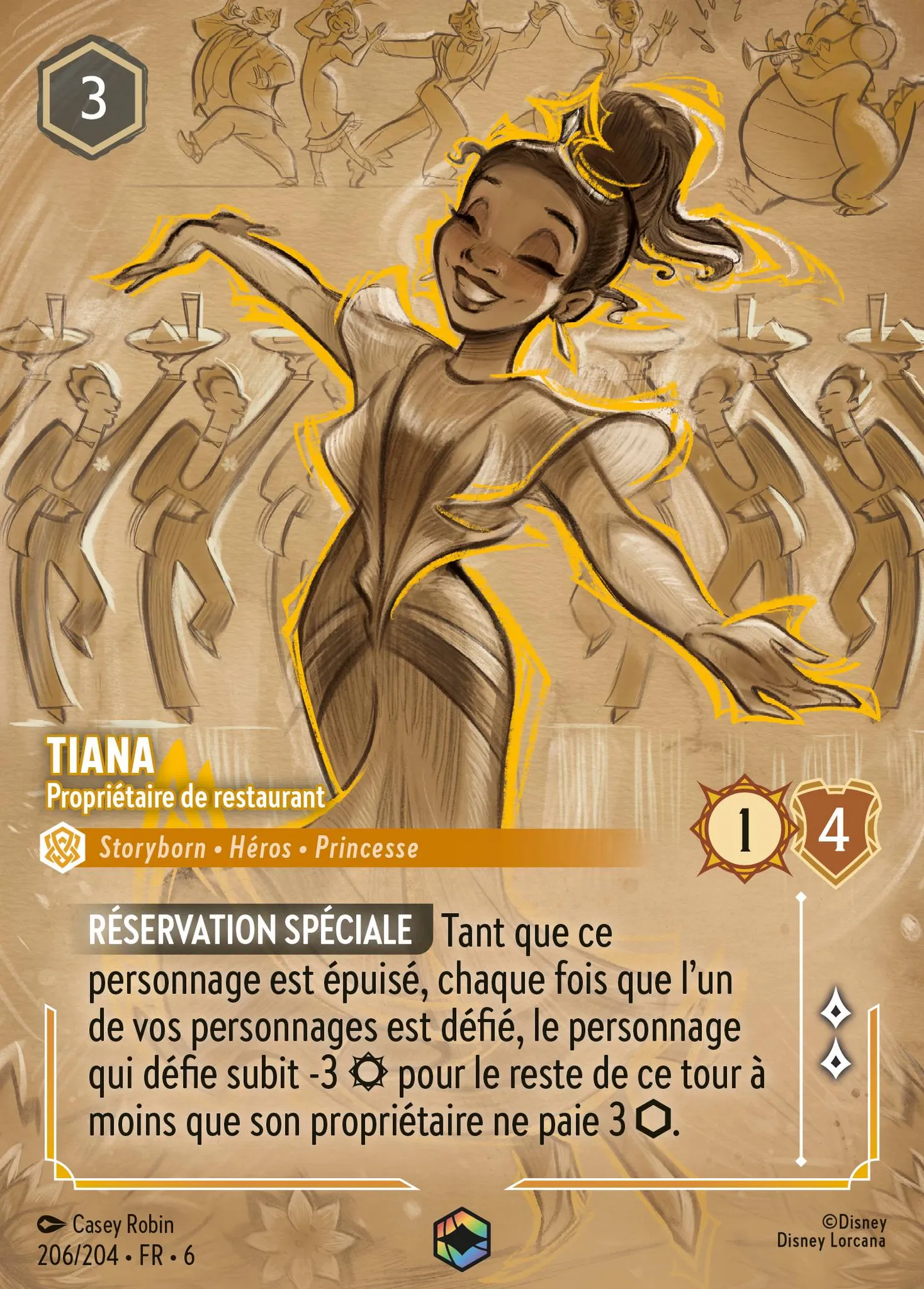 Tiana - Propriétaire de restaurant — Azurite Sea — Lorcana