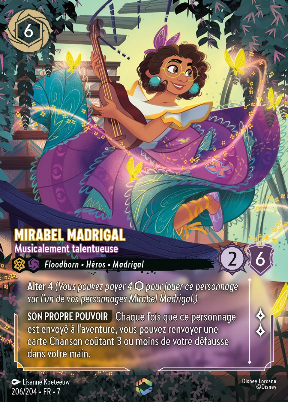 Mirabel Madrigal - Musicalement talentueuse from Archazia's Island - Lorcana