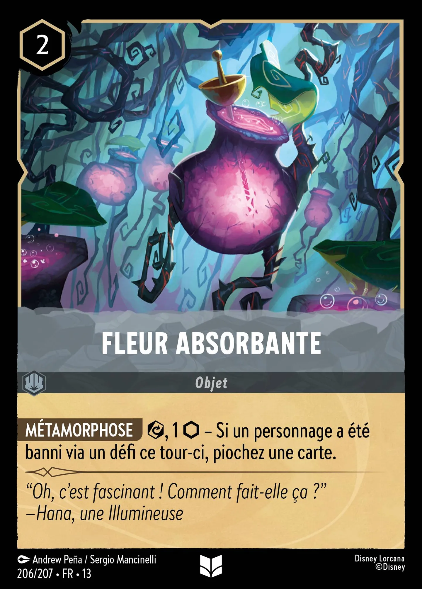 Fleur absorbante — Attack of the Vine! — Lorcana
