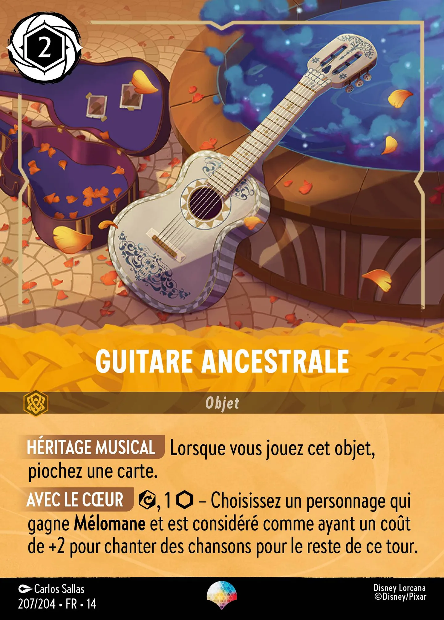 Guitare ancestrale — Hyperia City — Lorcana