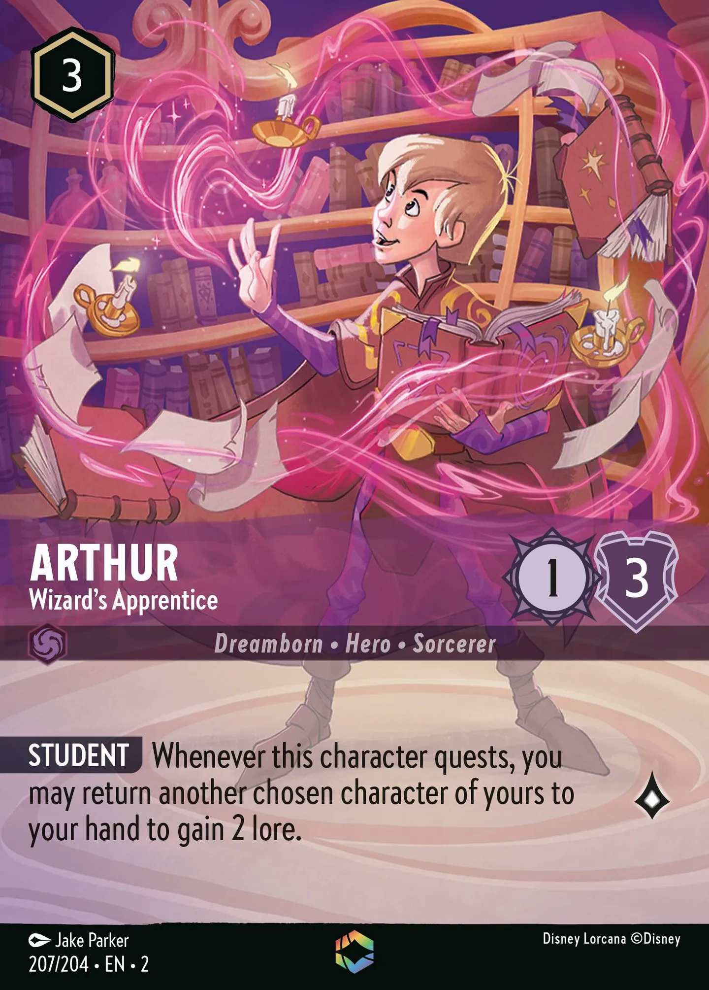 Arthur - Apprenti de l'Enchanteur — Rise of the Floodborn — Lorcana
