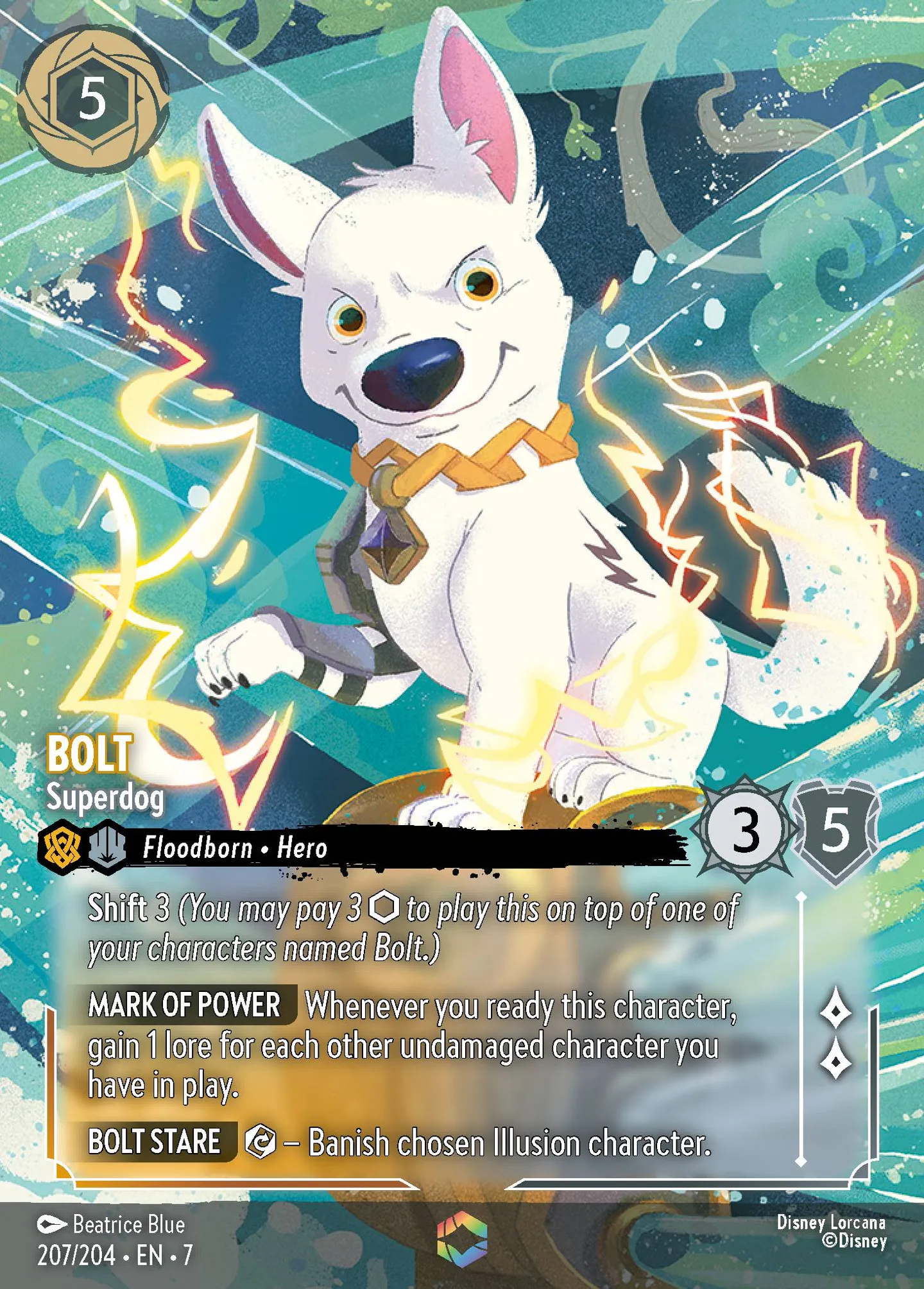 Bolt - Superdog — Archazia's Island — Lorcana