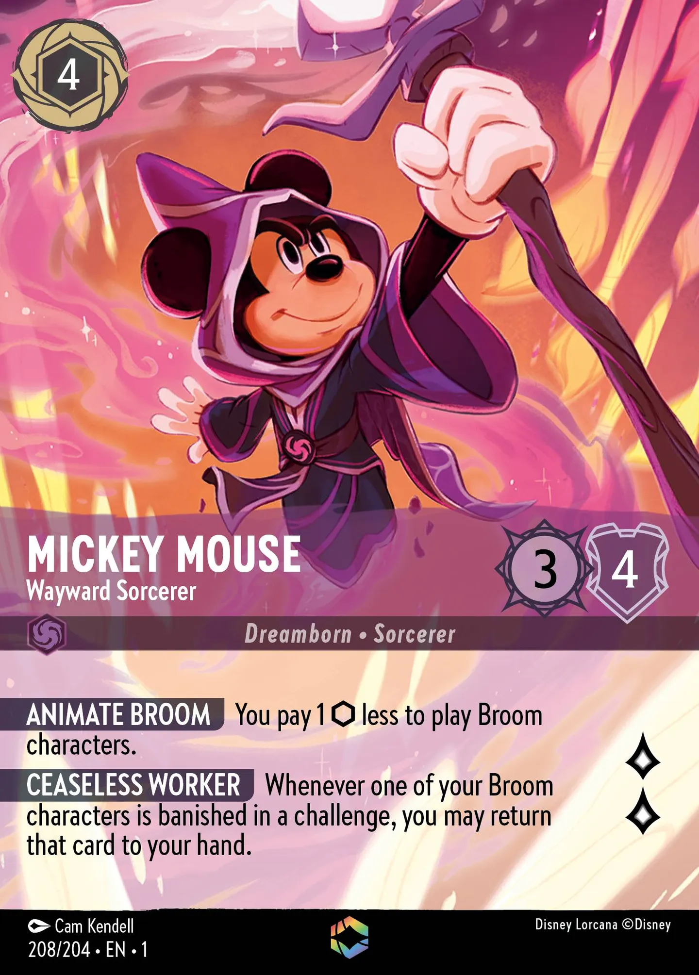 Mickey Mouse - Wayward Sorcerer — The First Chapter — Lorcana