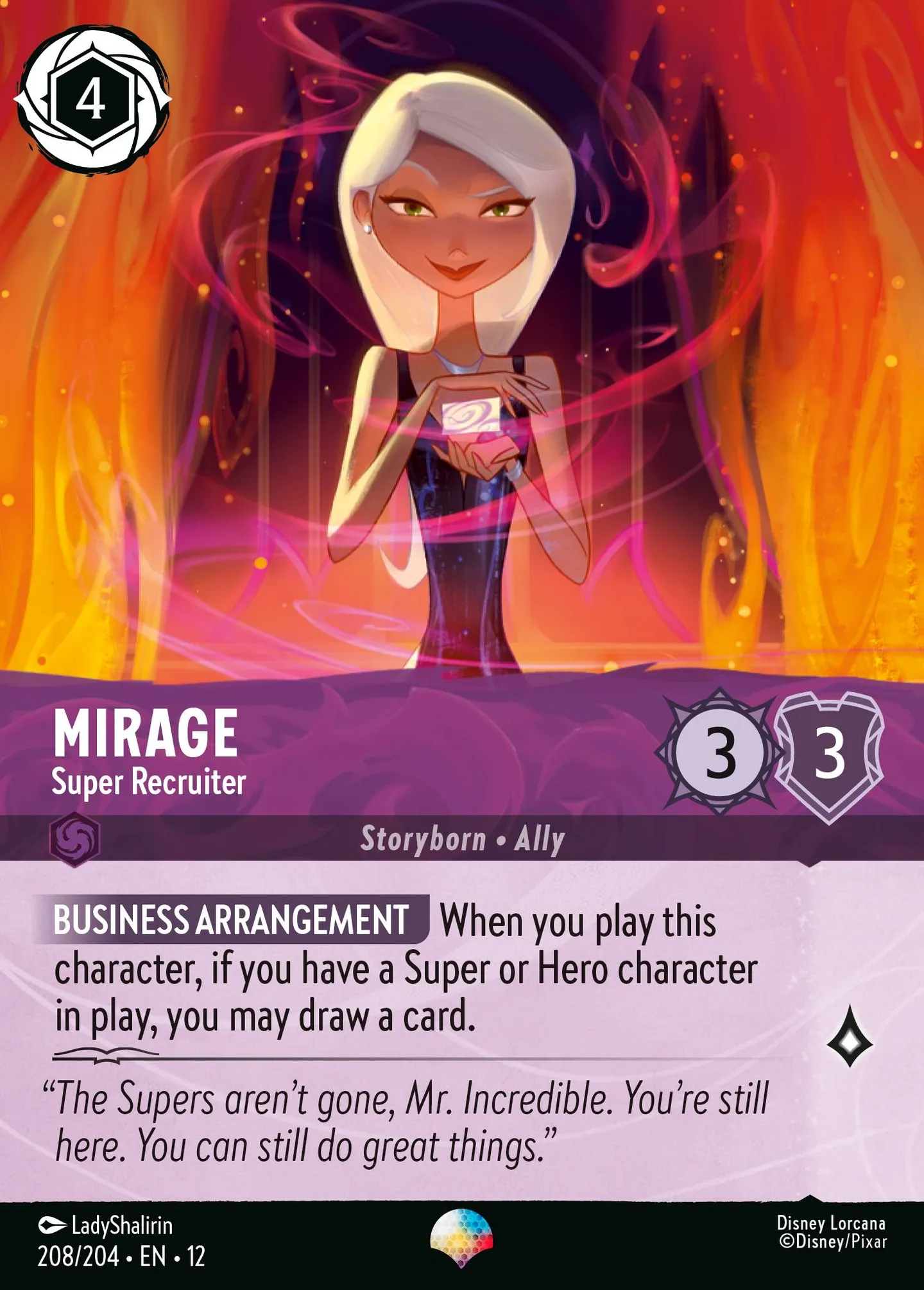 Mirage - Recruteuse de Supers — Wilds Unknown — Lorcana