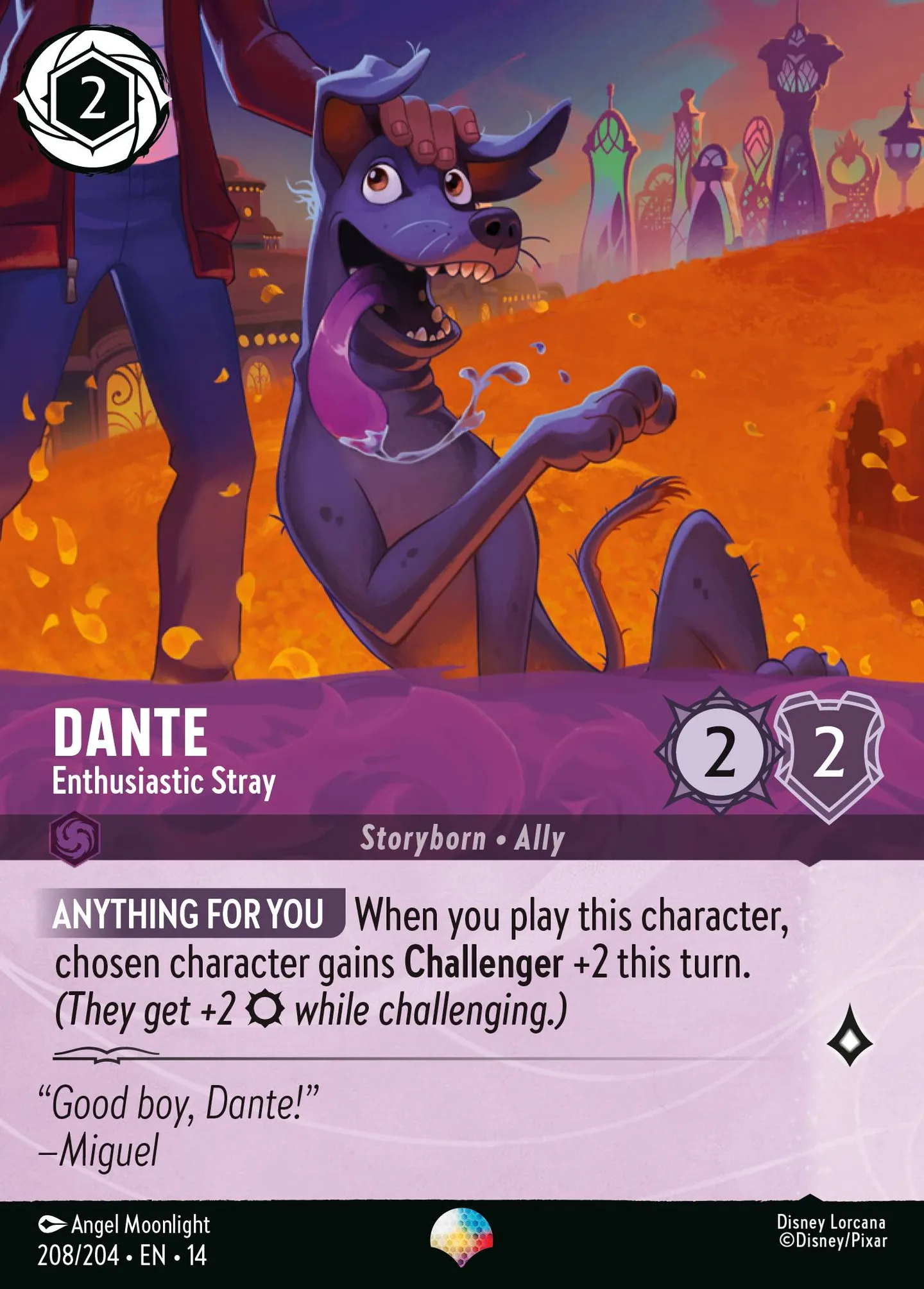 Dante - Enthusiastic Stray — Hyperia City — Lorcana