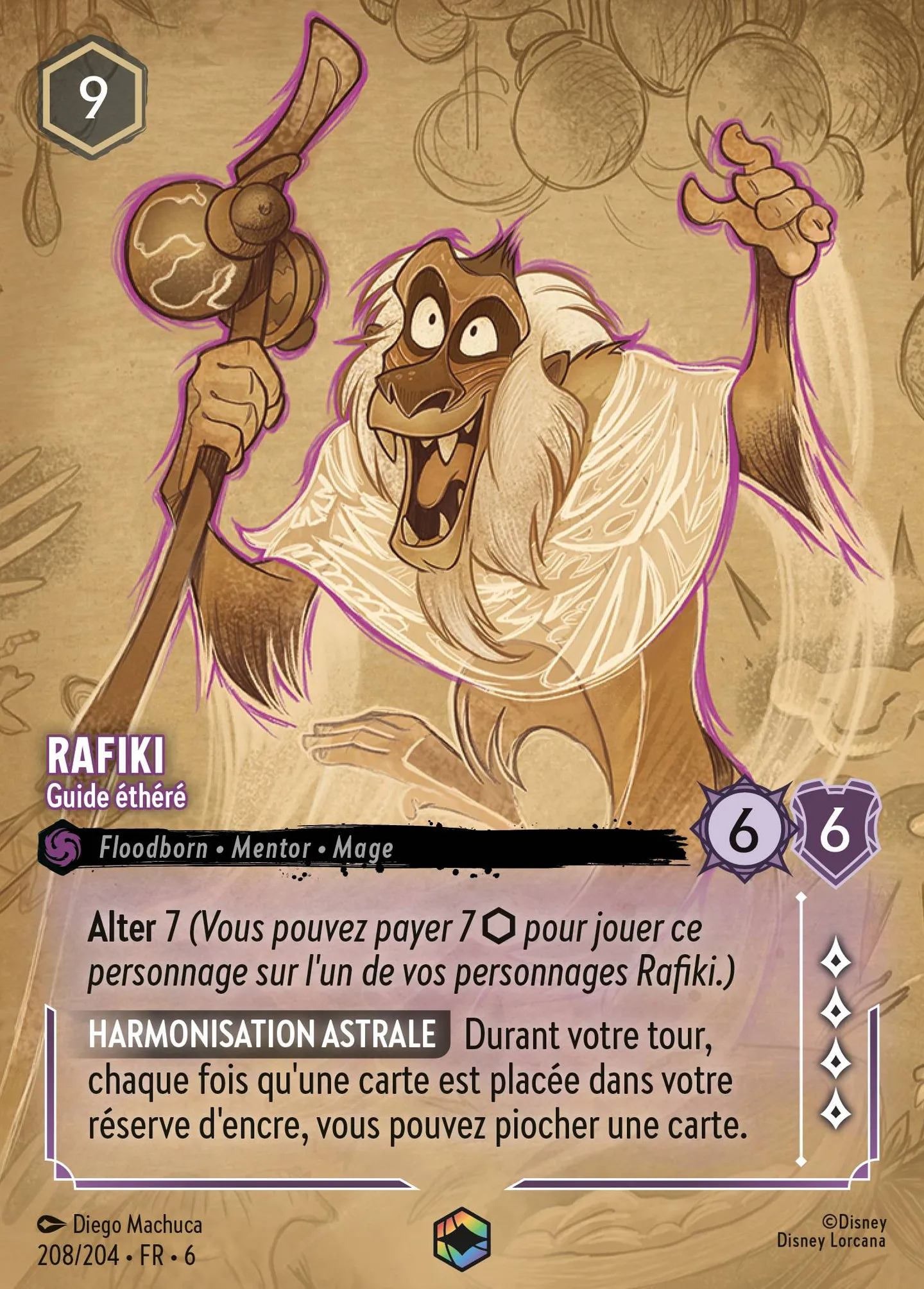 Rafiki - Guide éthéré — Azurite Sea — Lorcana