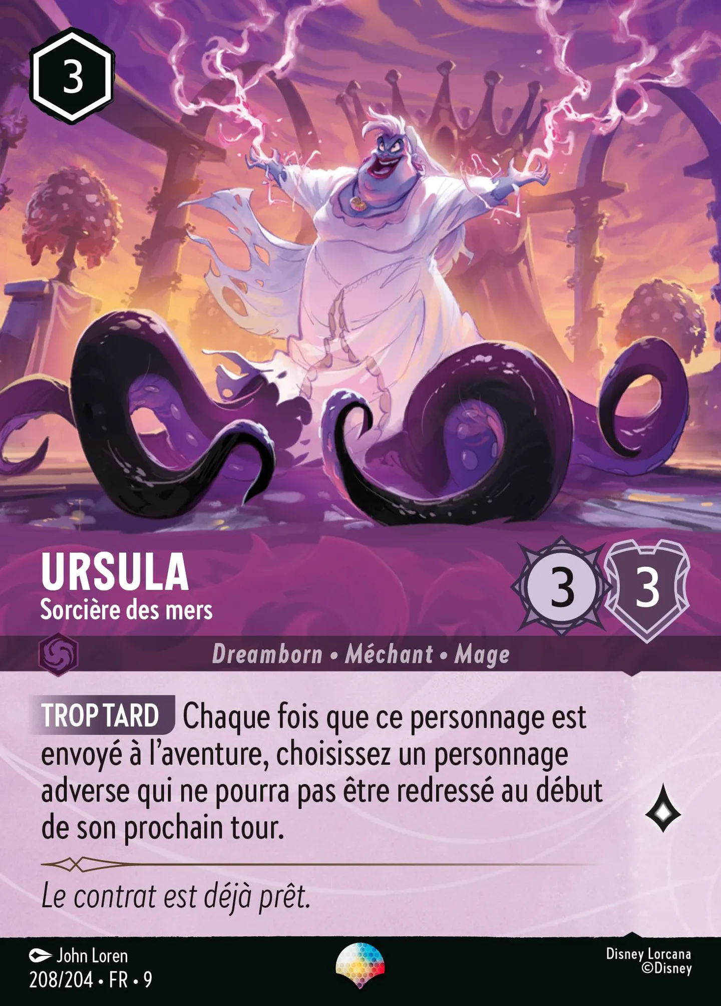 Ursula - Sorcière des mers — Fabled — Lorcana