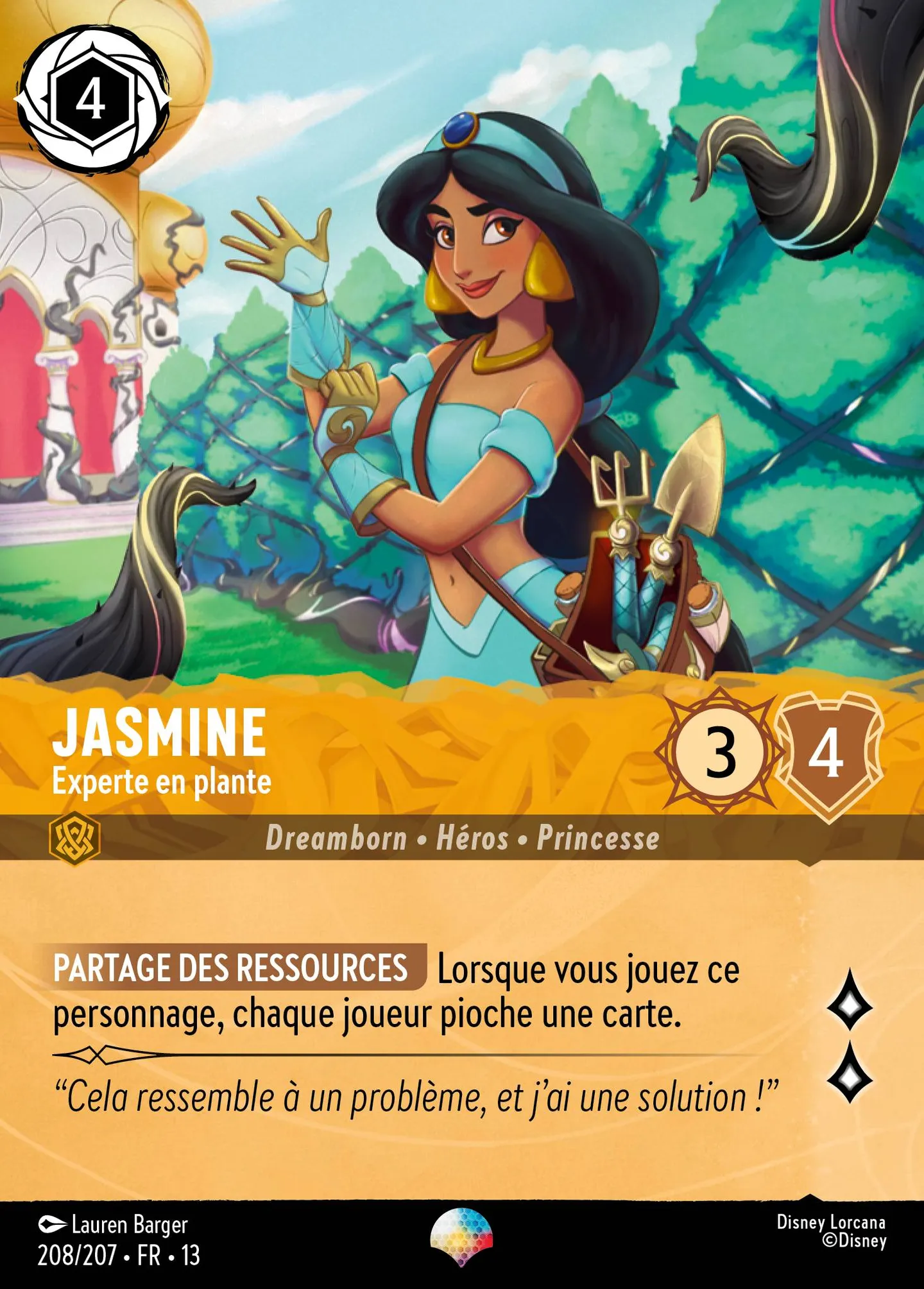Jasmine - Experte en plante — Attack of the Vine! — Lorcana